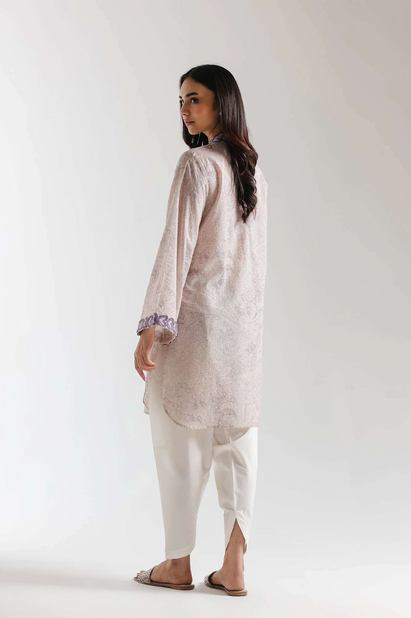EMBROIDERED SUIT (E7679/102/515) - Image 3