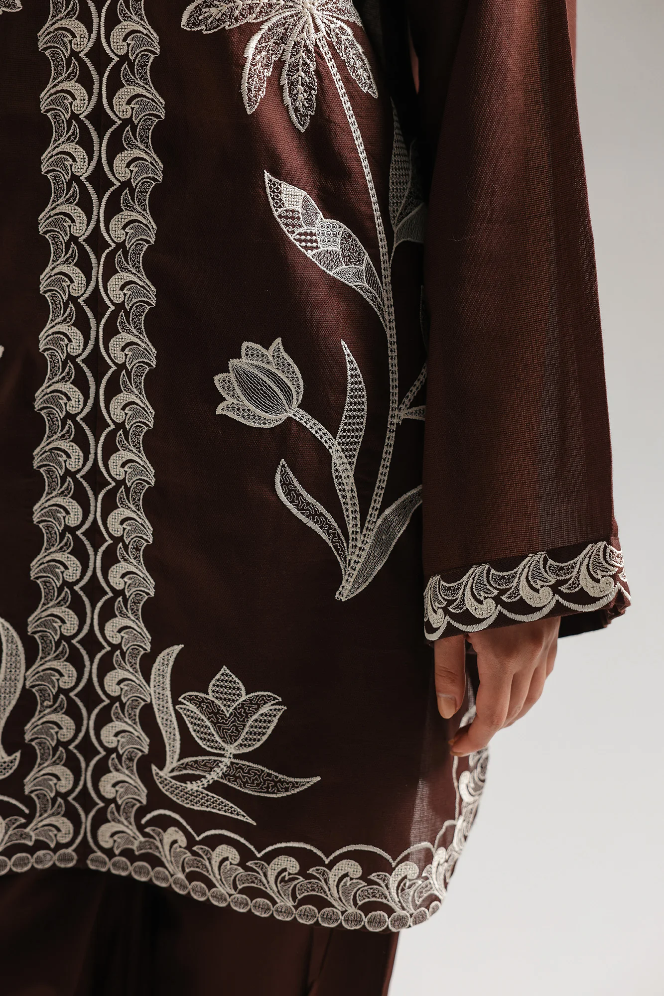 EMBROIDERED SUIT (E7696/102/302) - Image 5