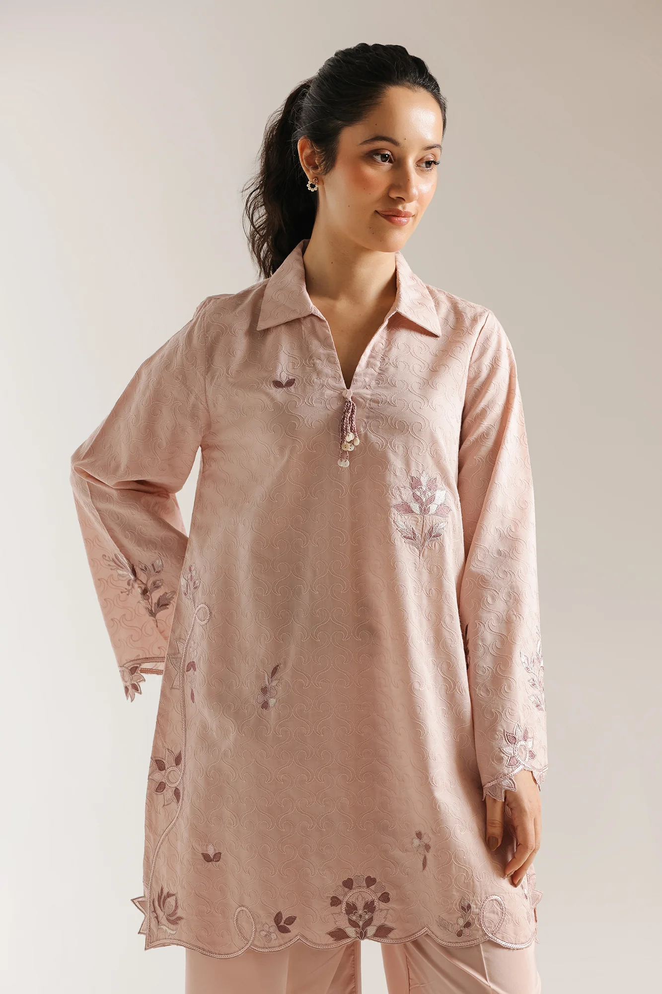 EMBROIDERED SUIT (E7764/102/316) - Image 5