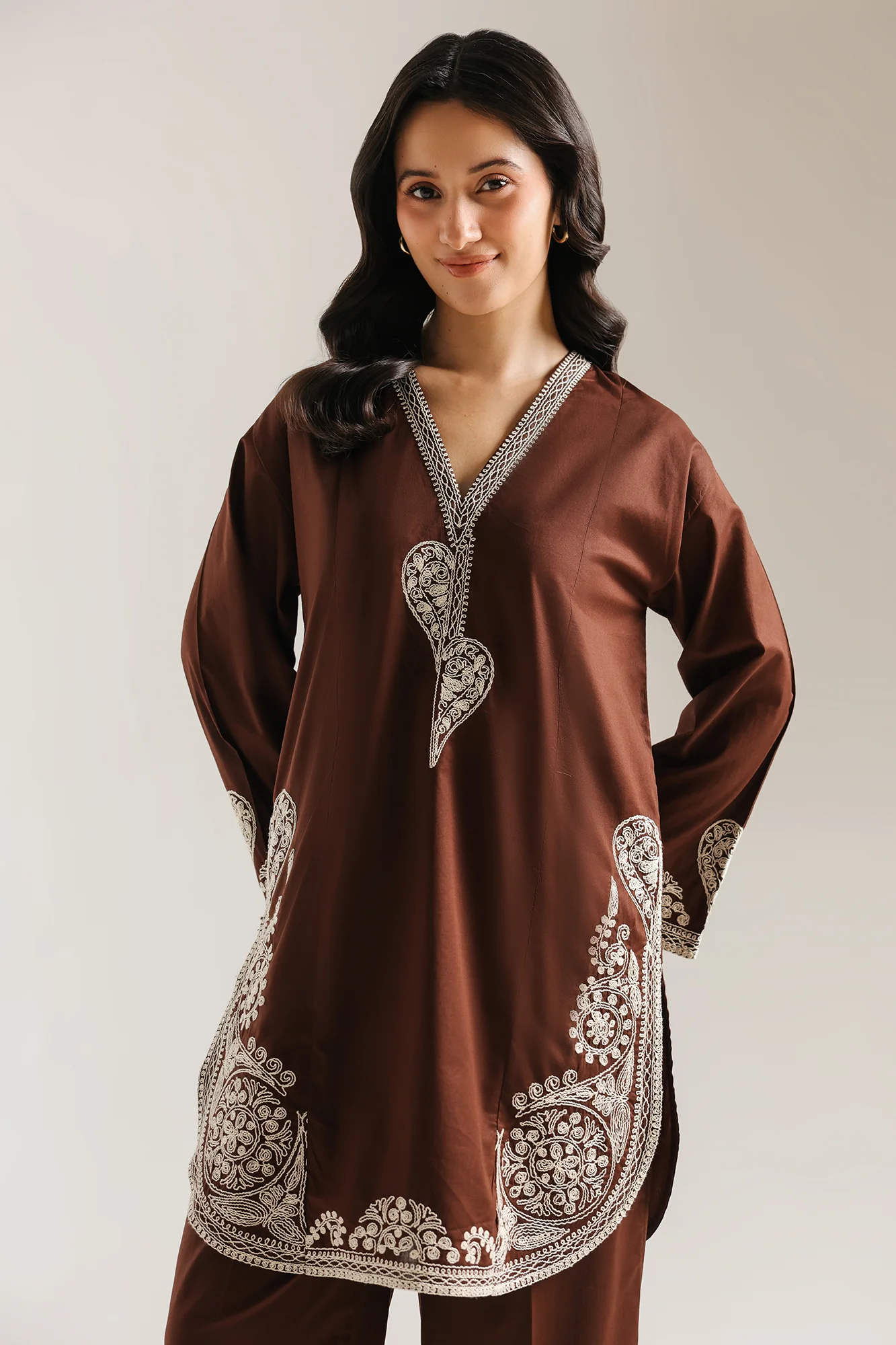 EMBROIDERED SUIT (E7777/102/801) - Image 4