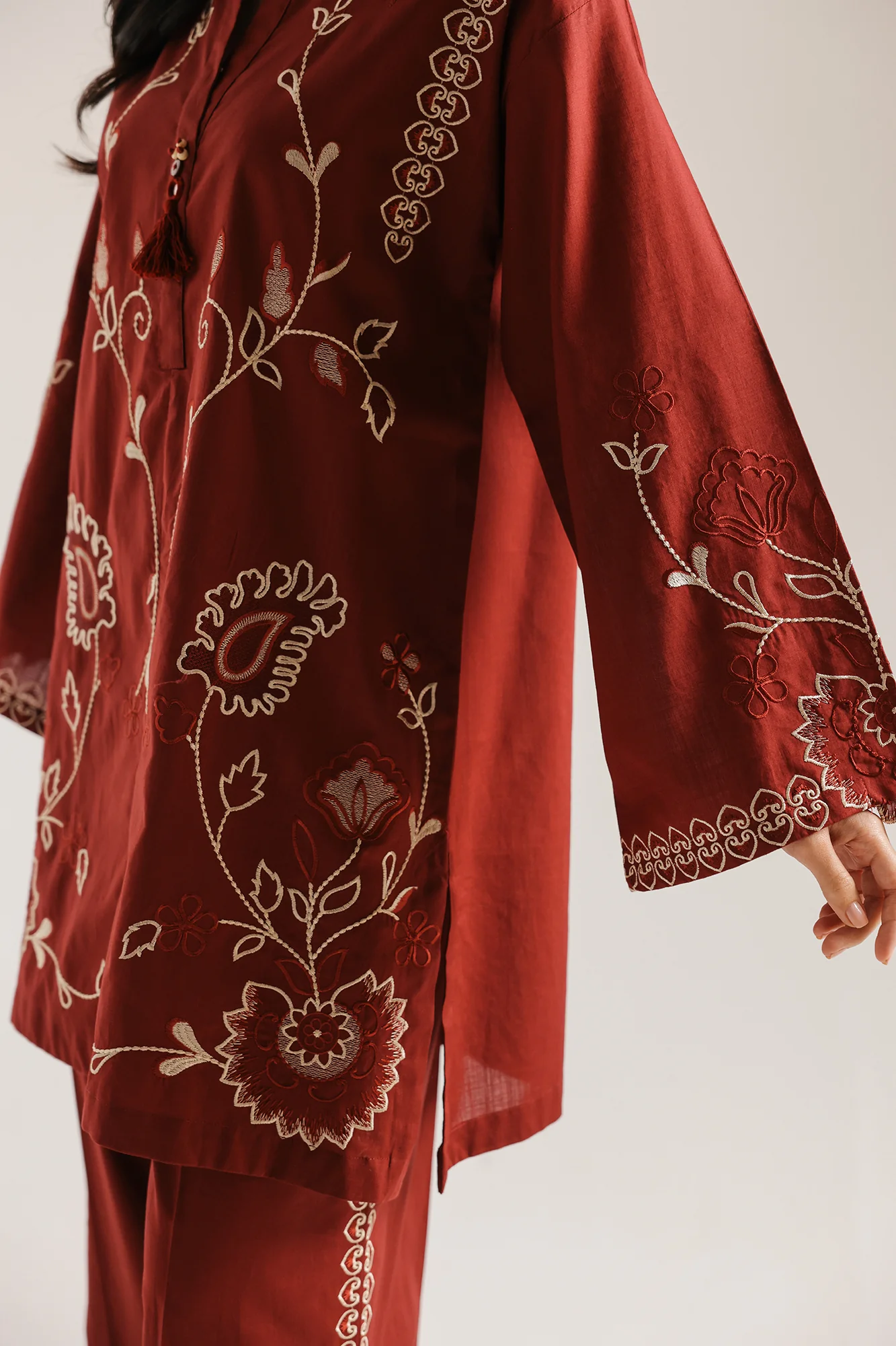 EMBROIDERED SUIT (E7788/102/319) - Image 6