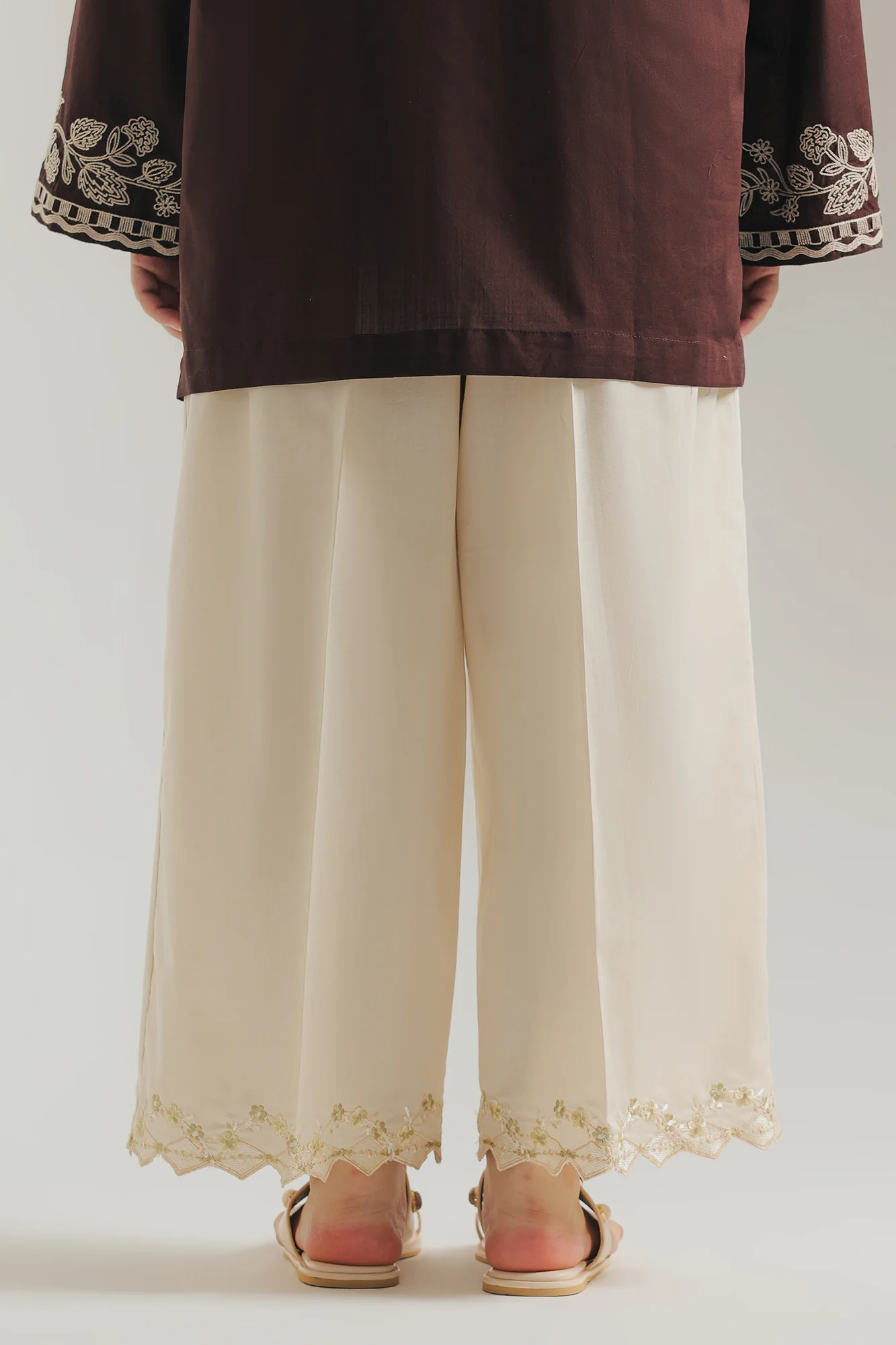 EMBROIDERED TROUSER (E7655/102/005) - Image 3
