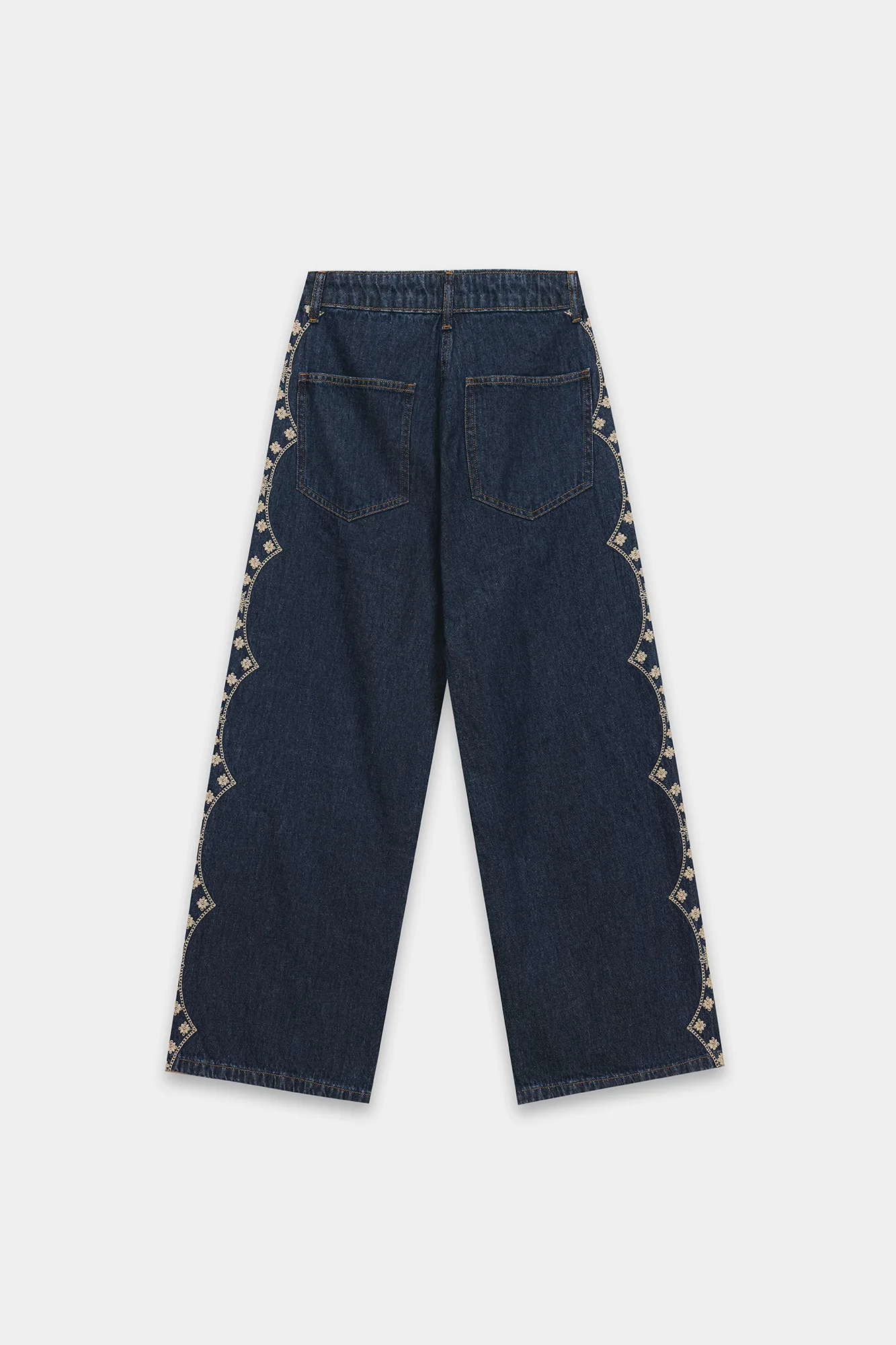 EMBROIDERED JEANS (E1027/101/622) - Image 6