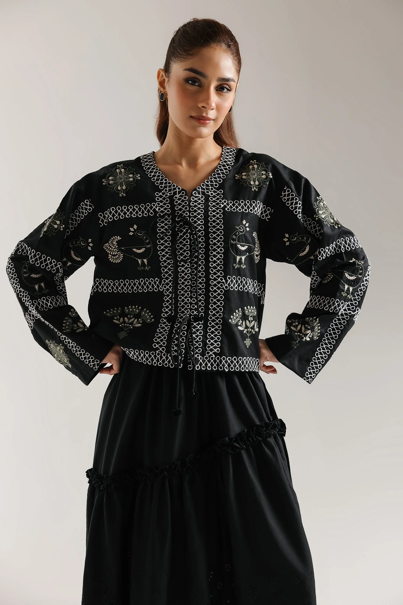EMBROIDERED SHIRT (E1003/101/902) - Image 2