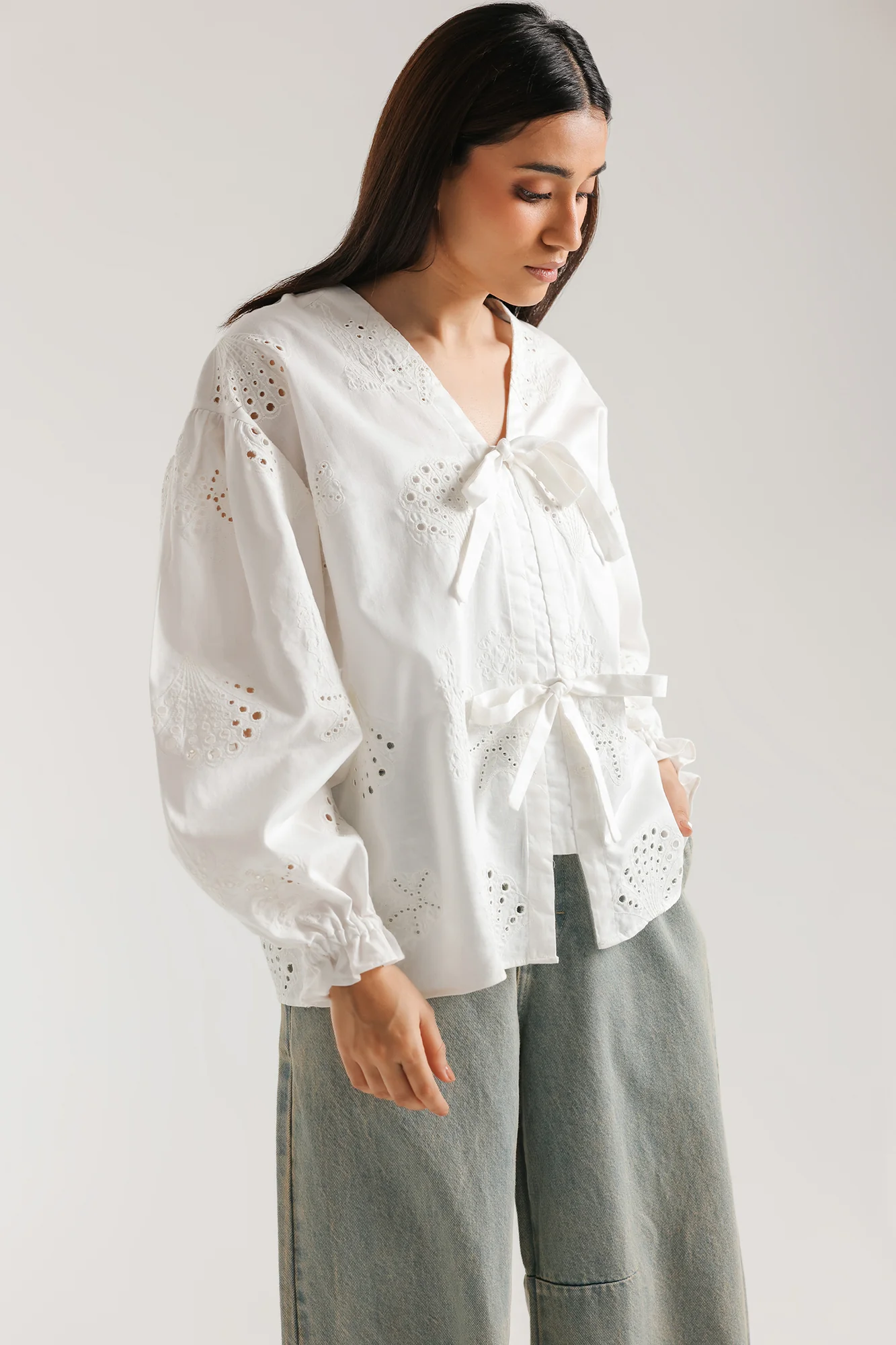 EMBROIDERED TOP (E1135/101/001) - Image 5