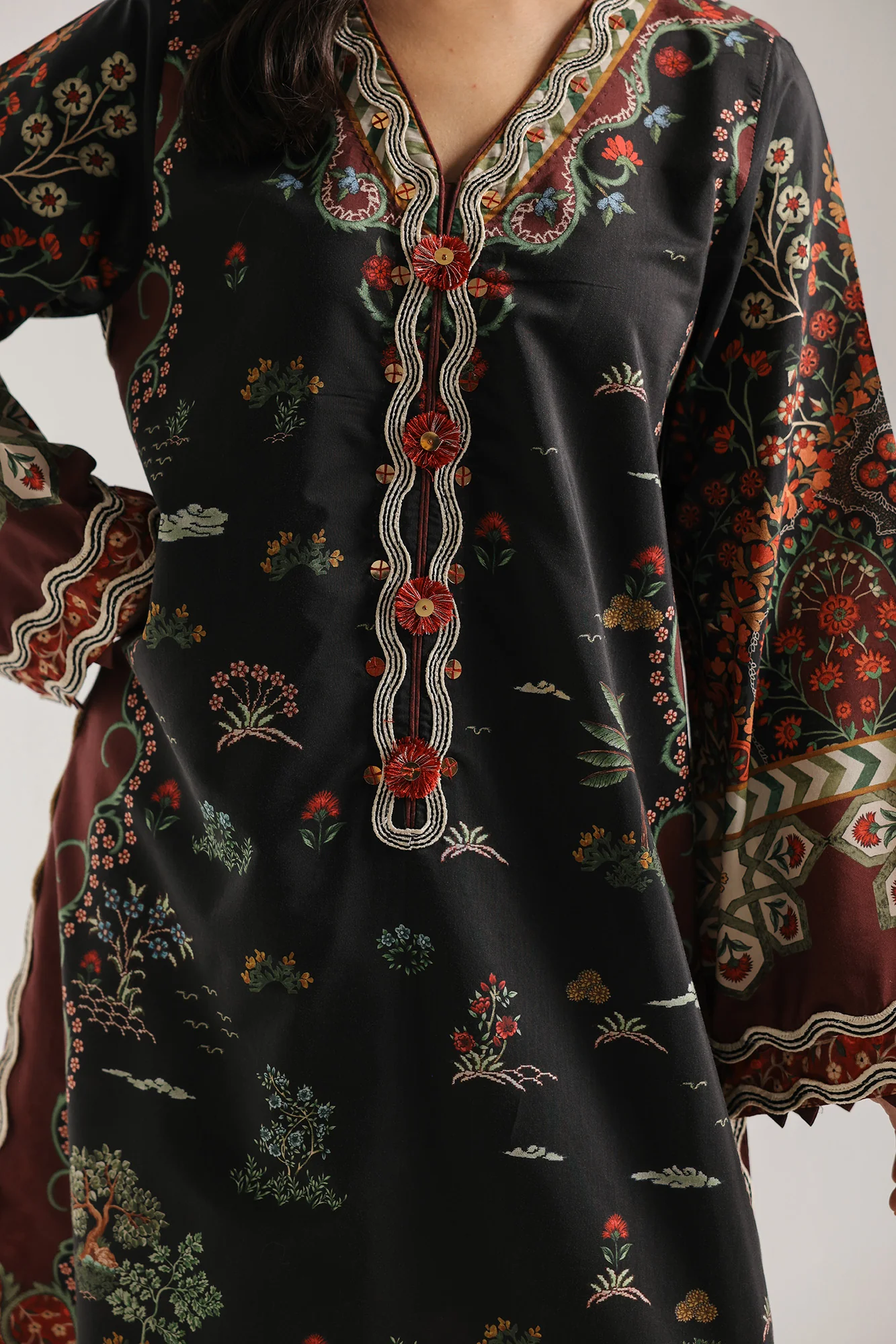 EMBROIDERED KAFTAN (E4312/103/901) - Image 6