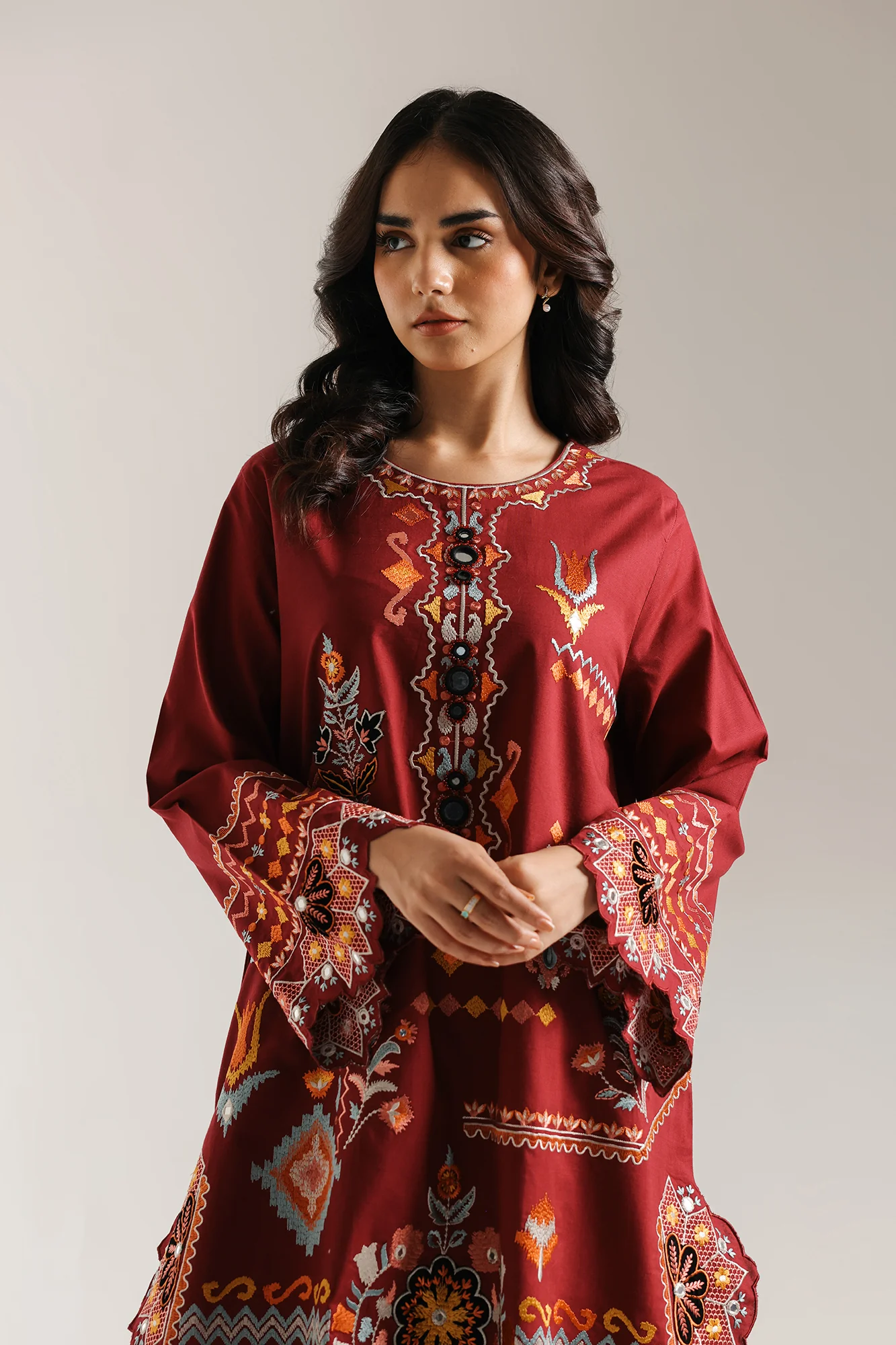EMBROIDERED SUIT (E3651/103/403) - Image 5