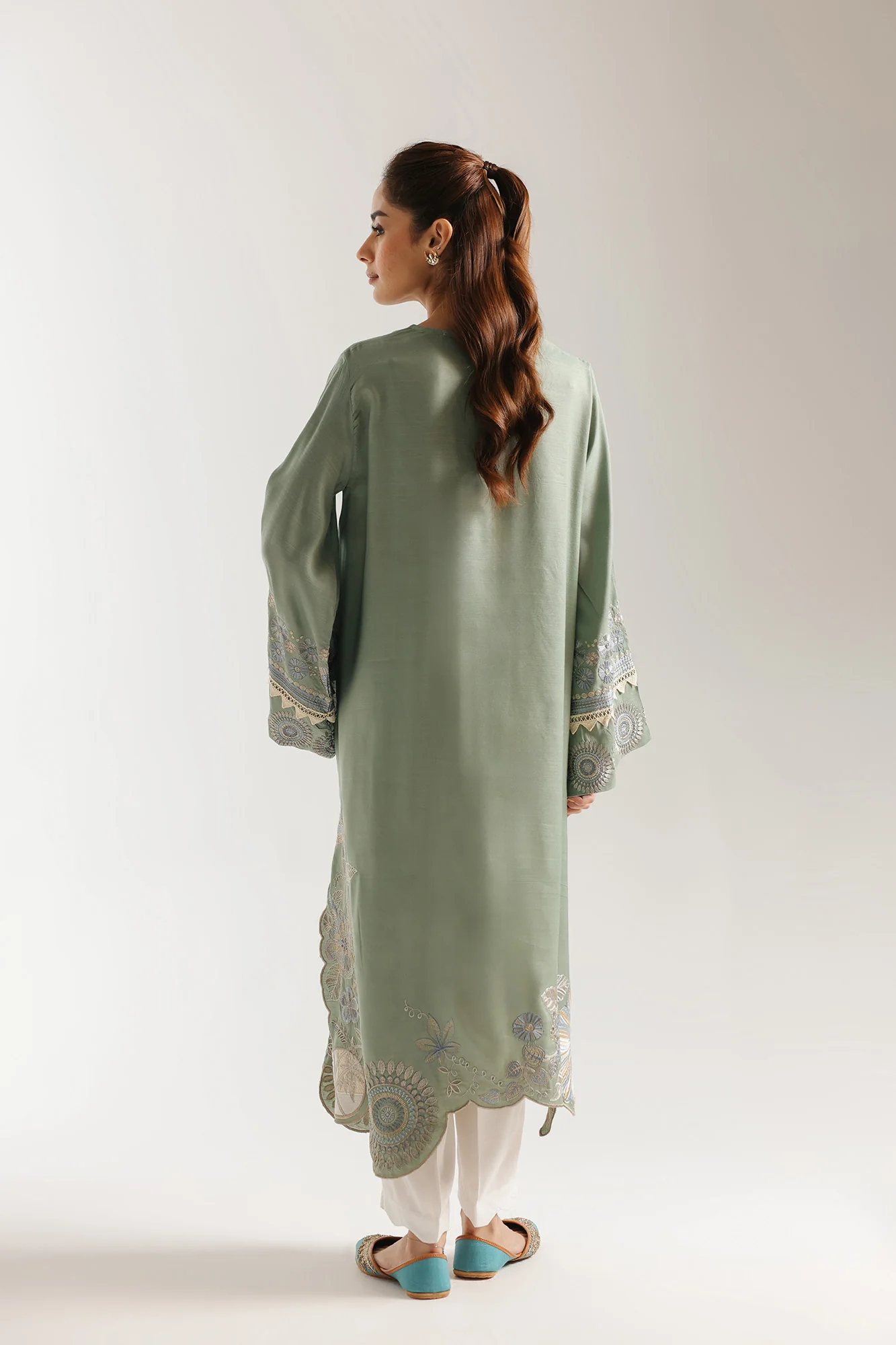EMBROIDERED SUIT (E3731/103/718) - Image 3