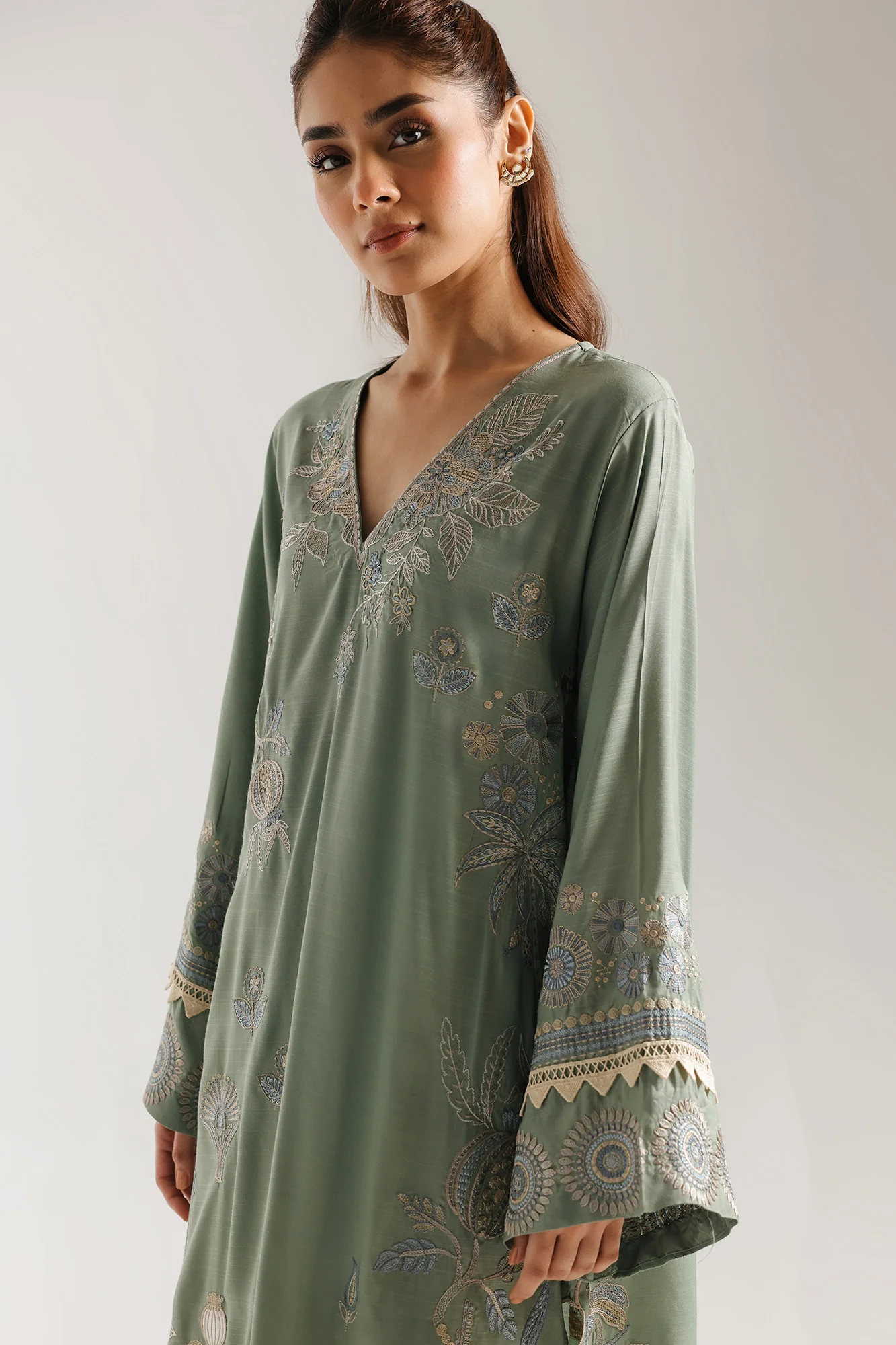 EMBROIDERED SUIT (E3731/103/718) - Image 4