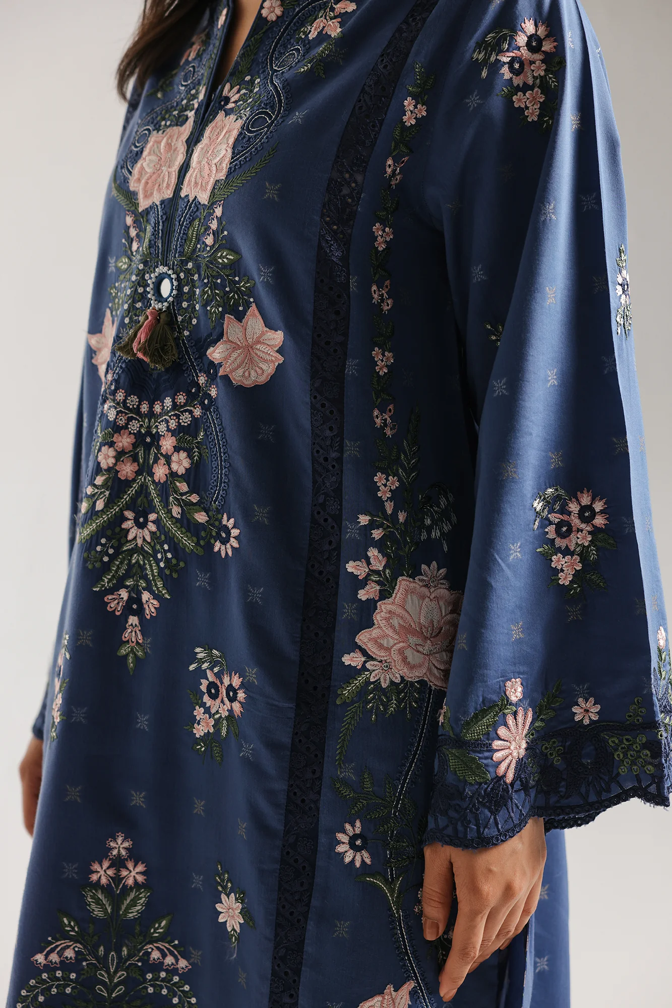EMBROIDERED SUIT (E4008/103/620) - Image 6