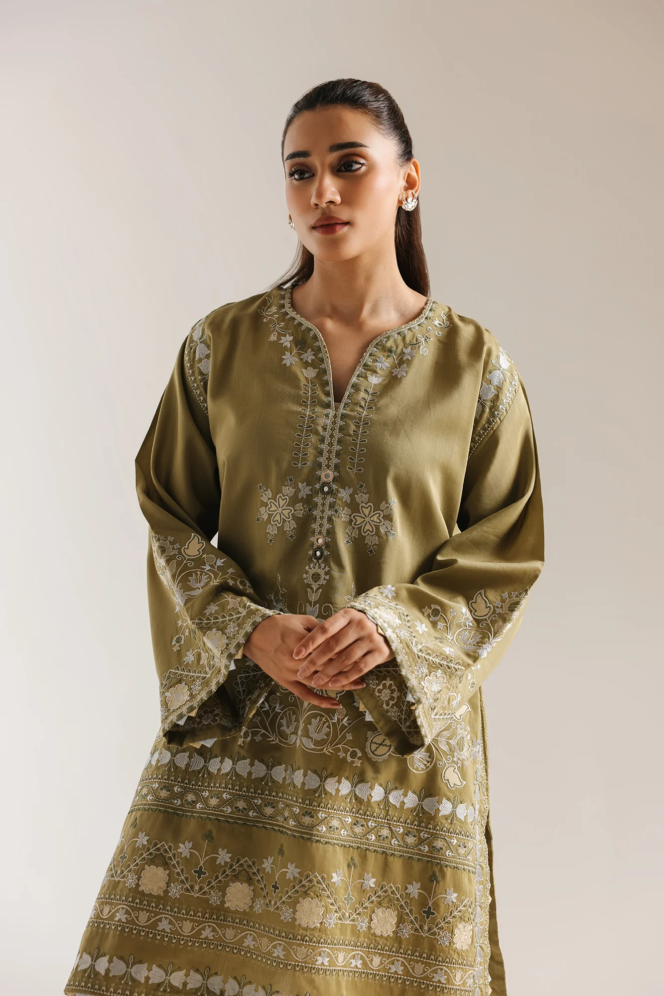 EMBROIDERED SUIT (E4011/103/121) - Image 4