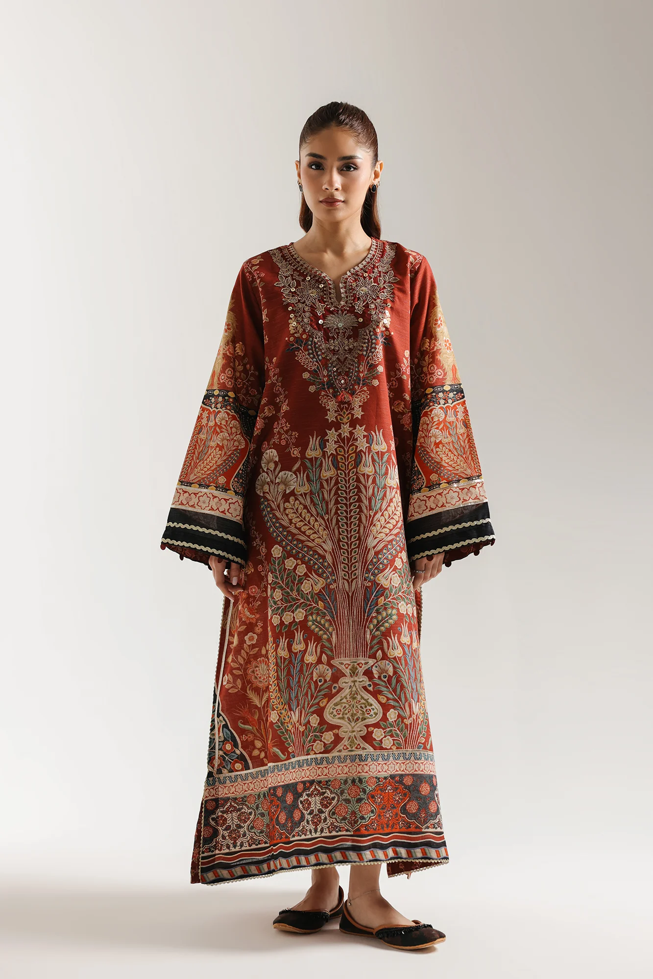 EMBROIDERED KAFTAN (E4015/103/305) - Image 2