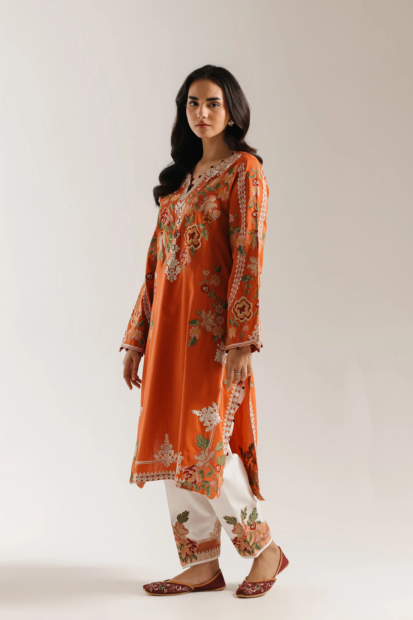 EMBROIDERED SUIT (E4048/103/213) - Image 9