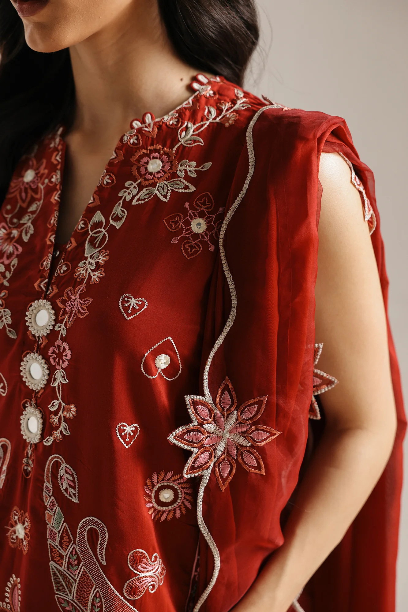 EMBROIDERED SUIT (E4065/103/305) - Image 5