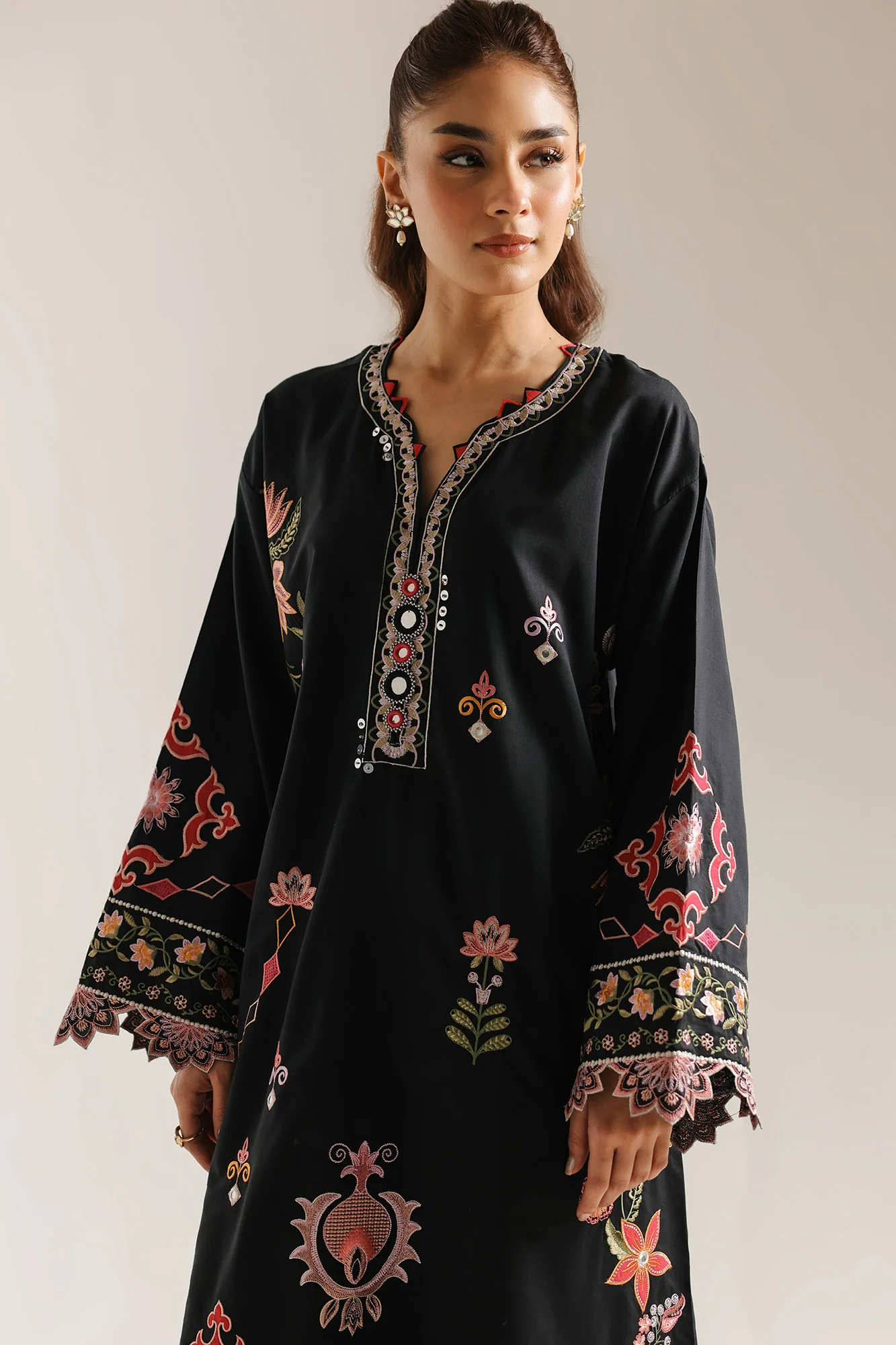 EMBROIDERED SUIT (E4073/103/902) - Image 5