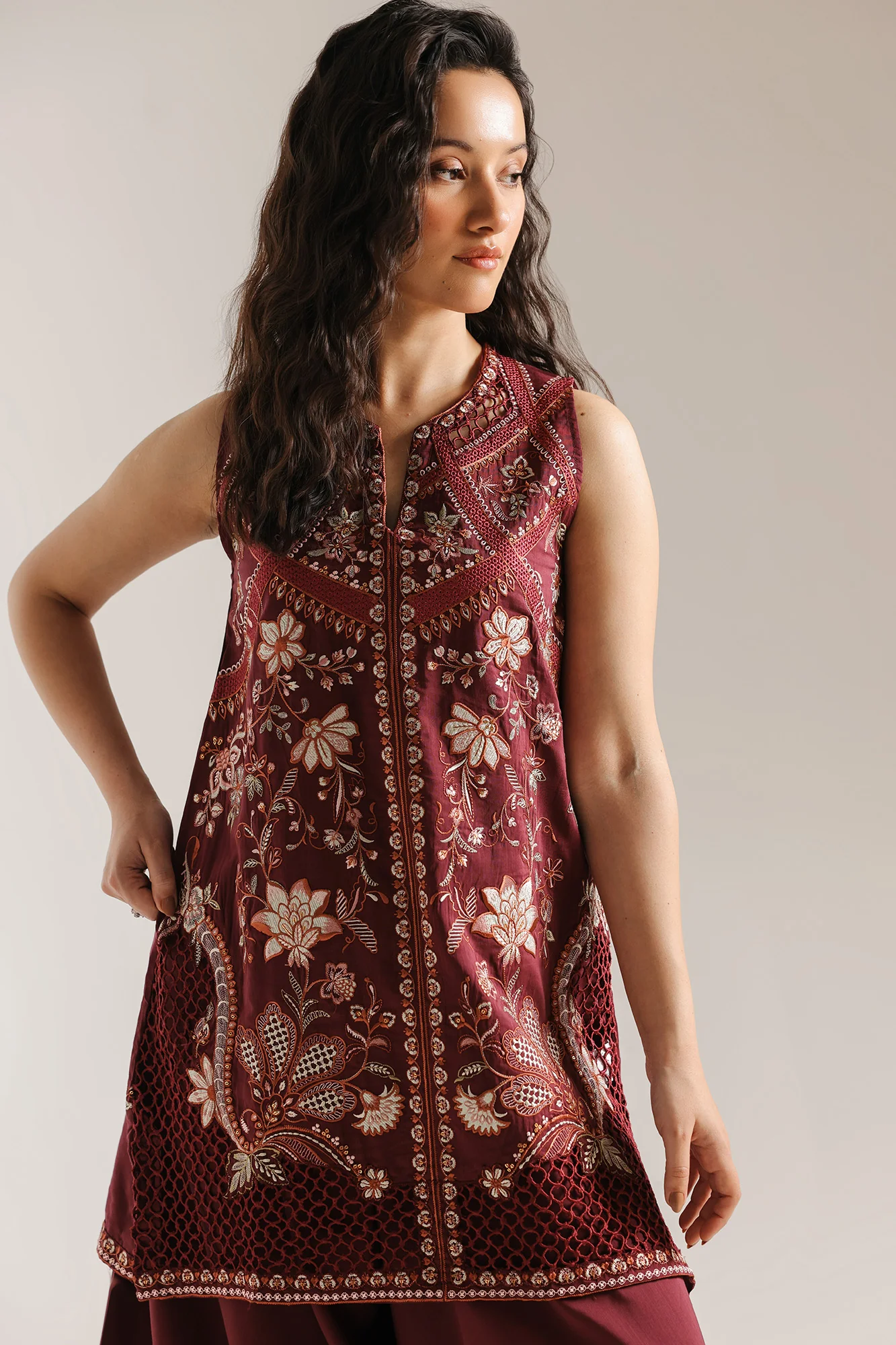 EMBROIDERED SUIT (E4094/103/402) - Image 5