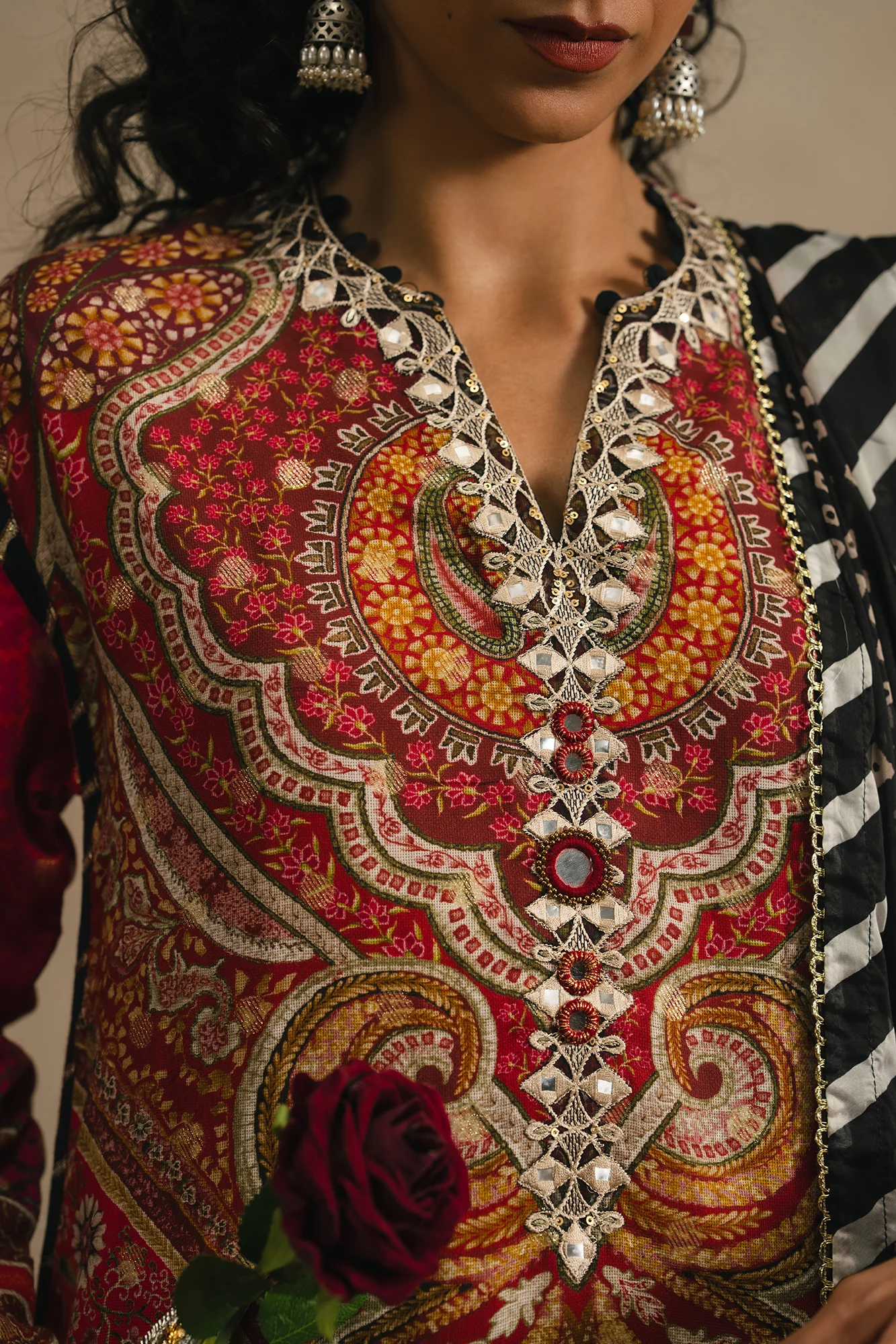 EMBROIDERED SUIT (E4110/103/321) - Image 5