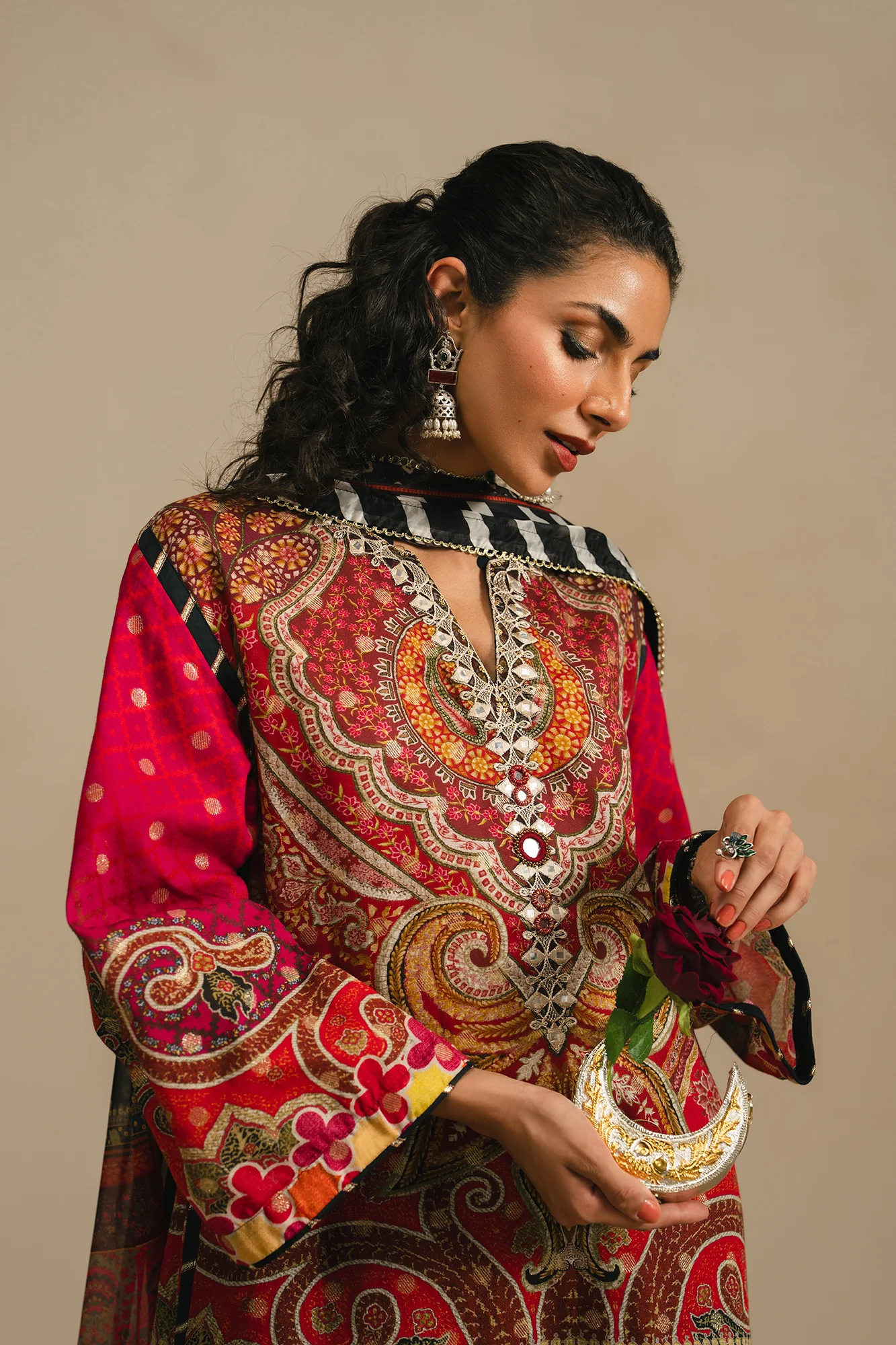 EMBROIDERED SUIT (E4110/103/321) - Image 6
