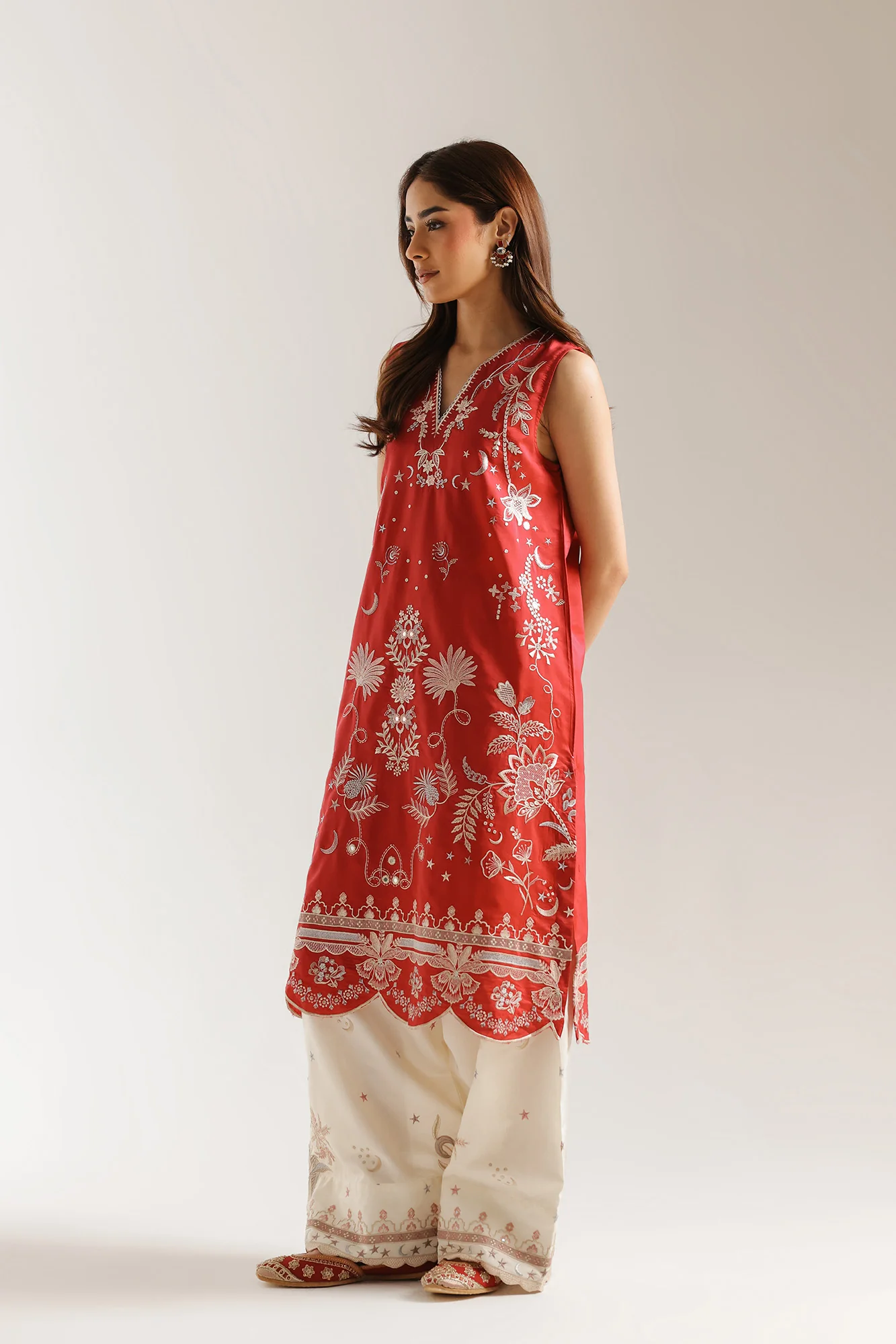 EMBROIDERED SUIT (E4124/103/418) - Image 3