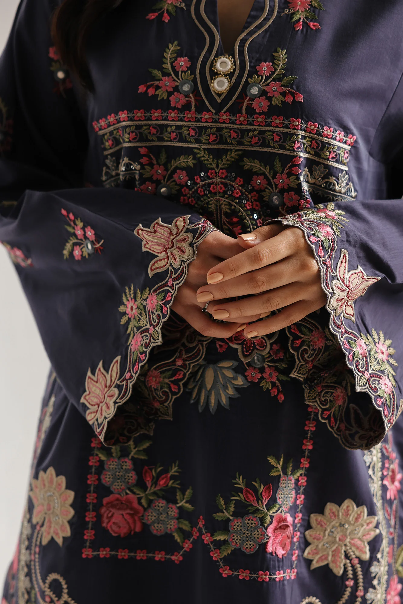EMBROIDERED SUIT (E4133/103/905) - Image 6