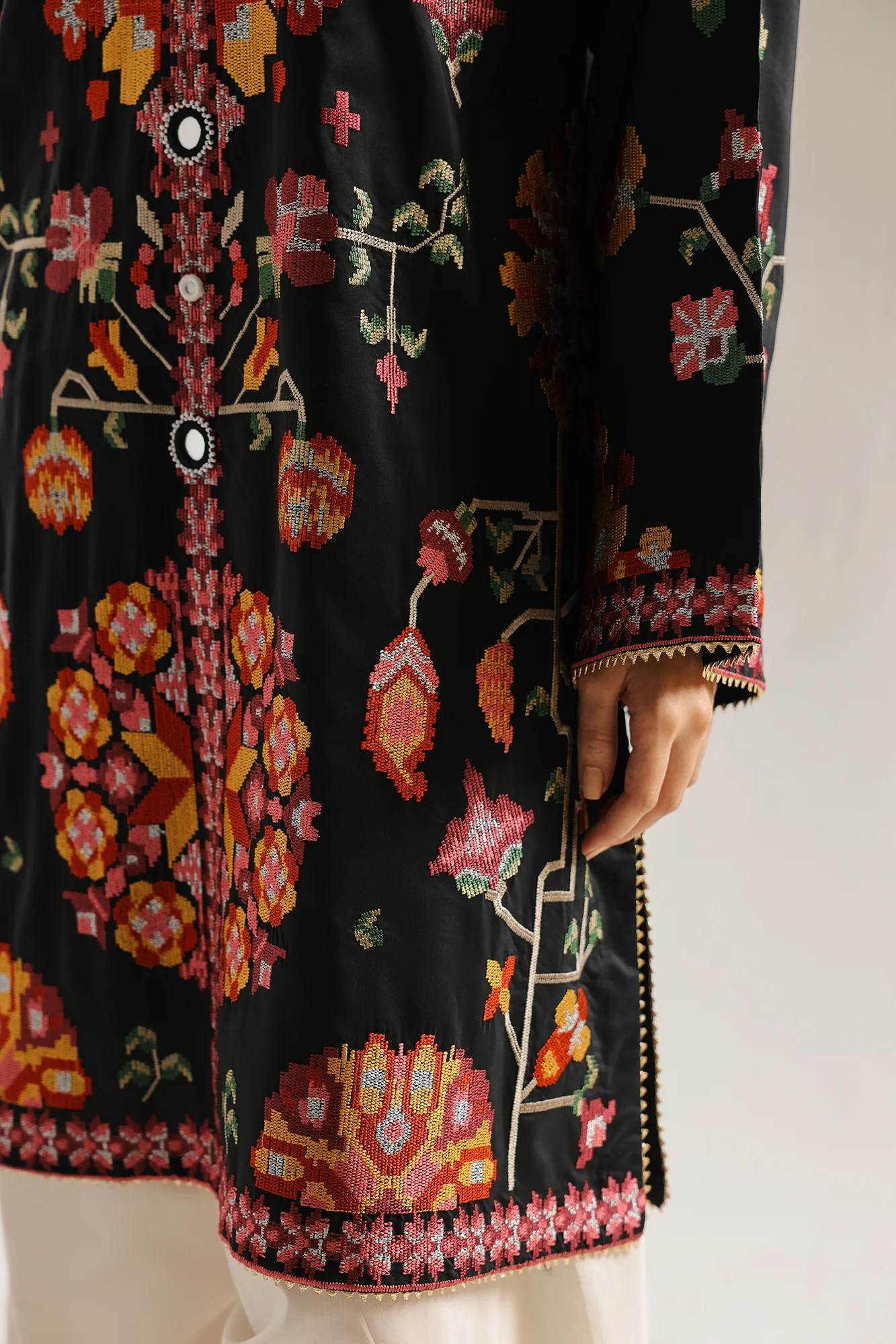 EMBROIDERED SUIT (E4161/103/901) - Image 6