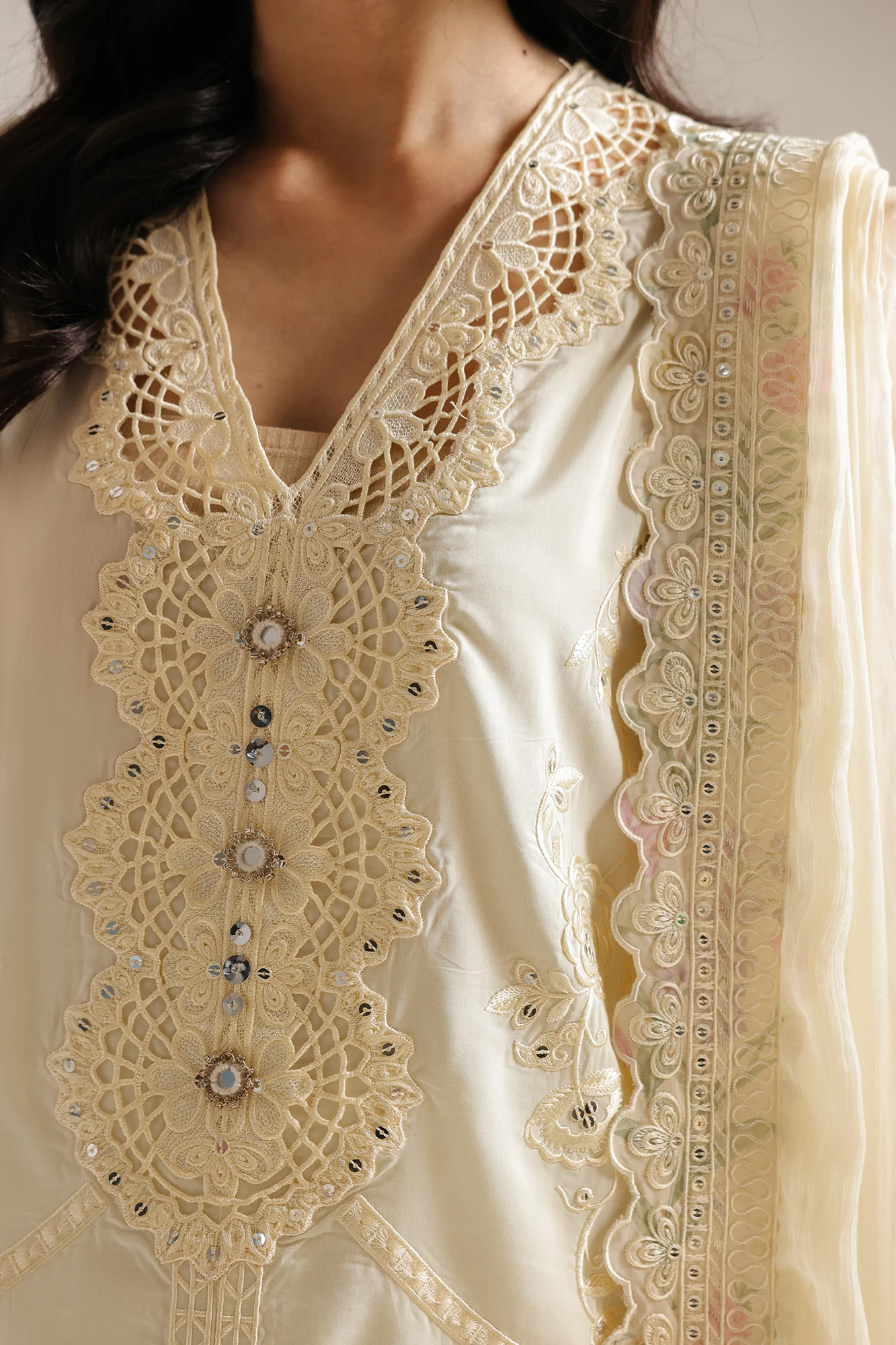 EMBROIDERED SUIT (E4162/103/110) - Image 5