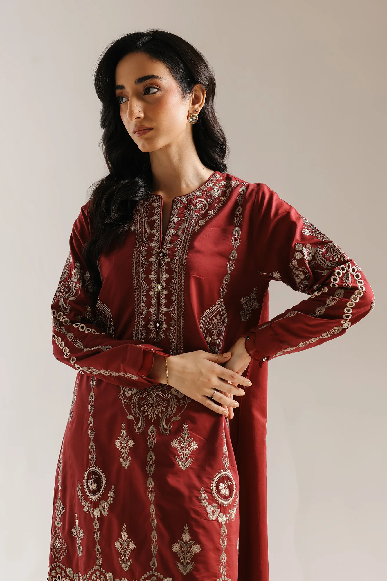 EMBROIDERED SUIT (E4164/103/415) - Image 12