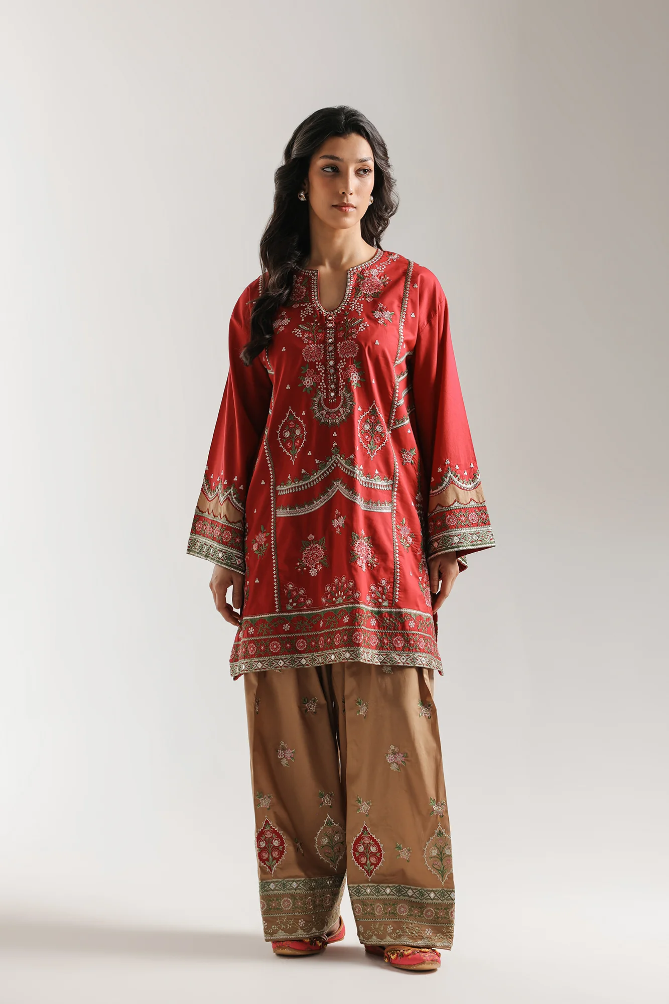 EMBROIDERED SUIT (E4195/103/306) - Image 2