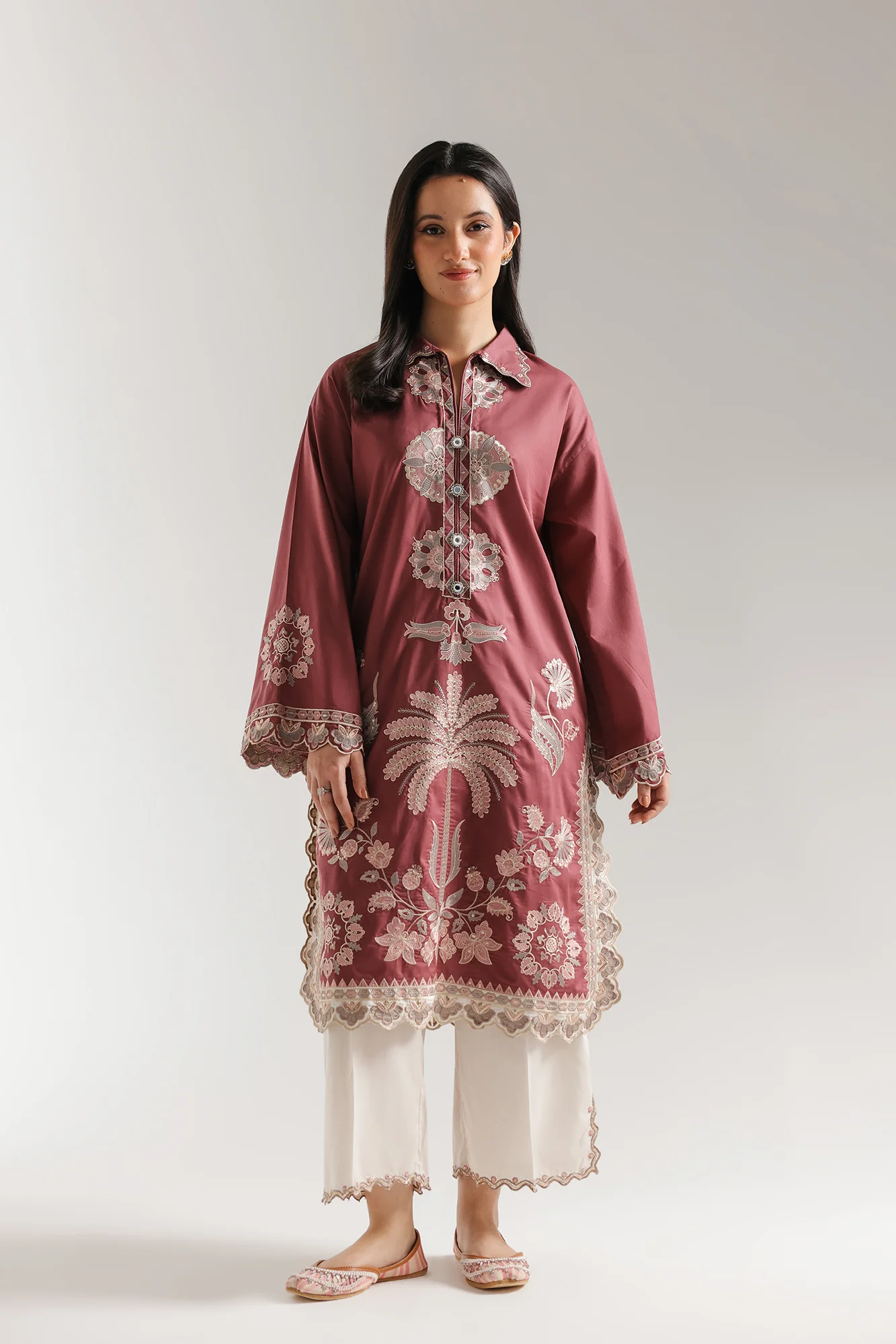 EMBROIDERED SUIT (E4217/103/305) - Image 2