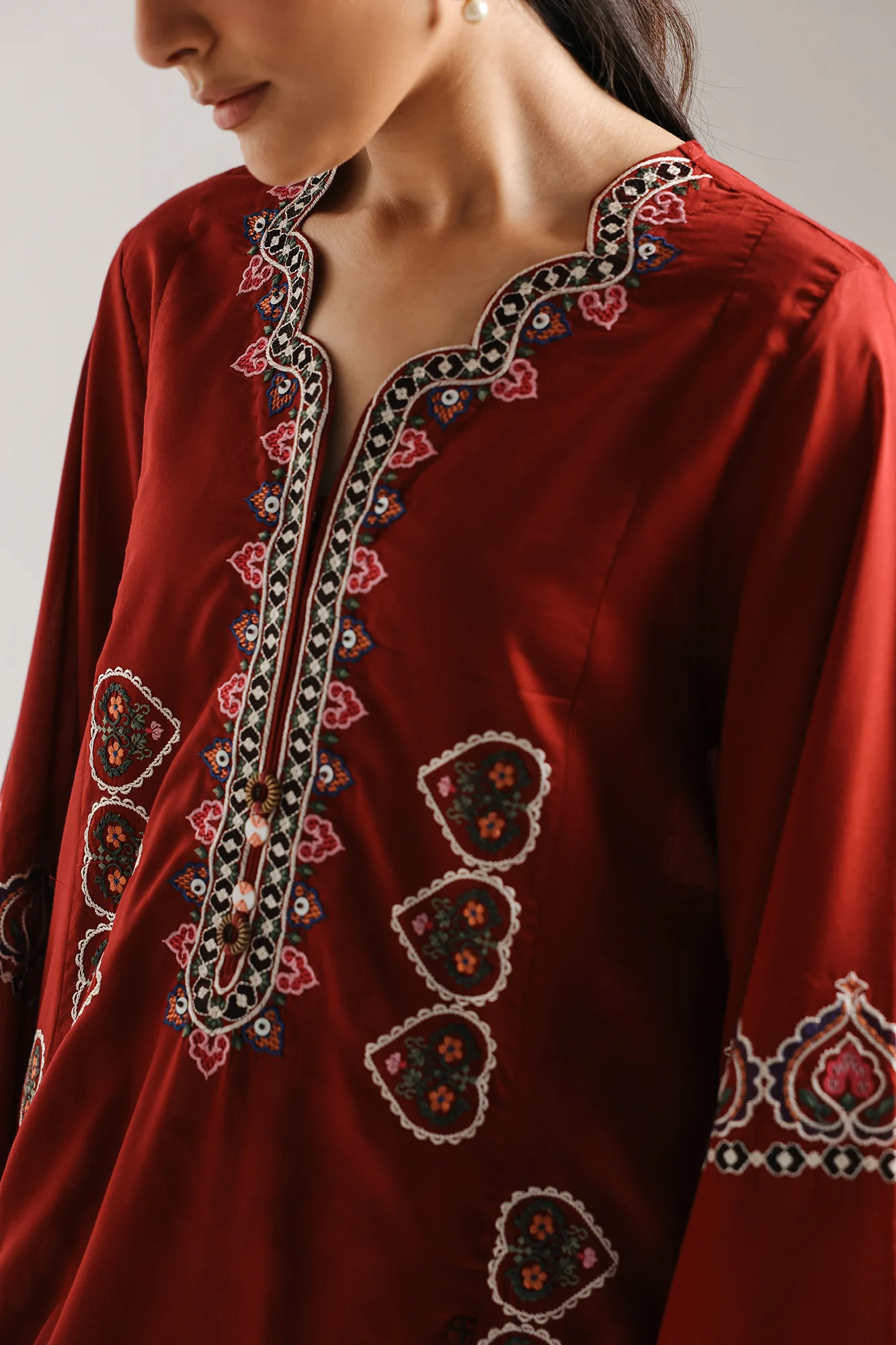 EMBROIDERED SUIT (E4264/103/304) - Image 5