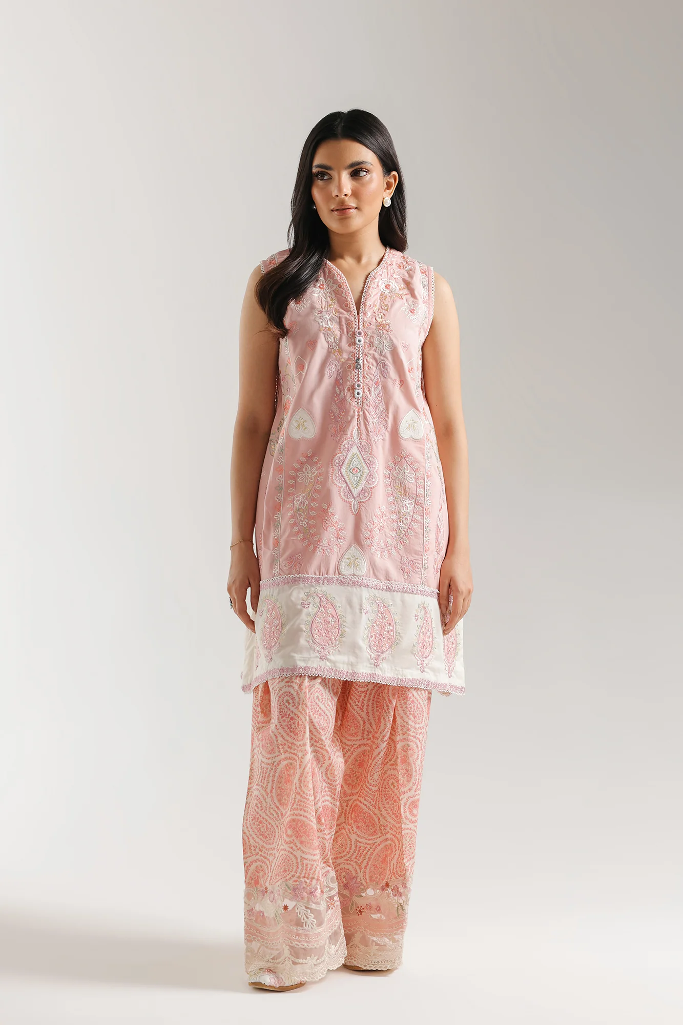 EMBROIDERED SUIT (E4279/103/425) - Image 2