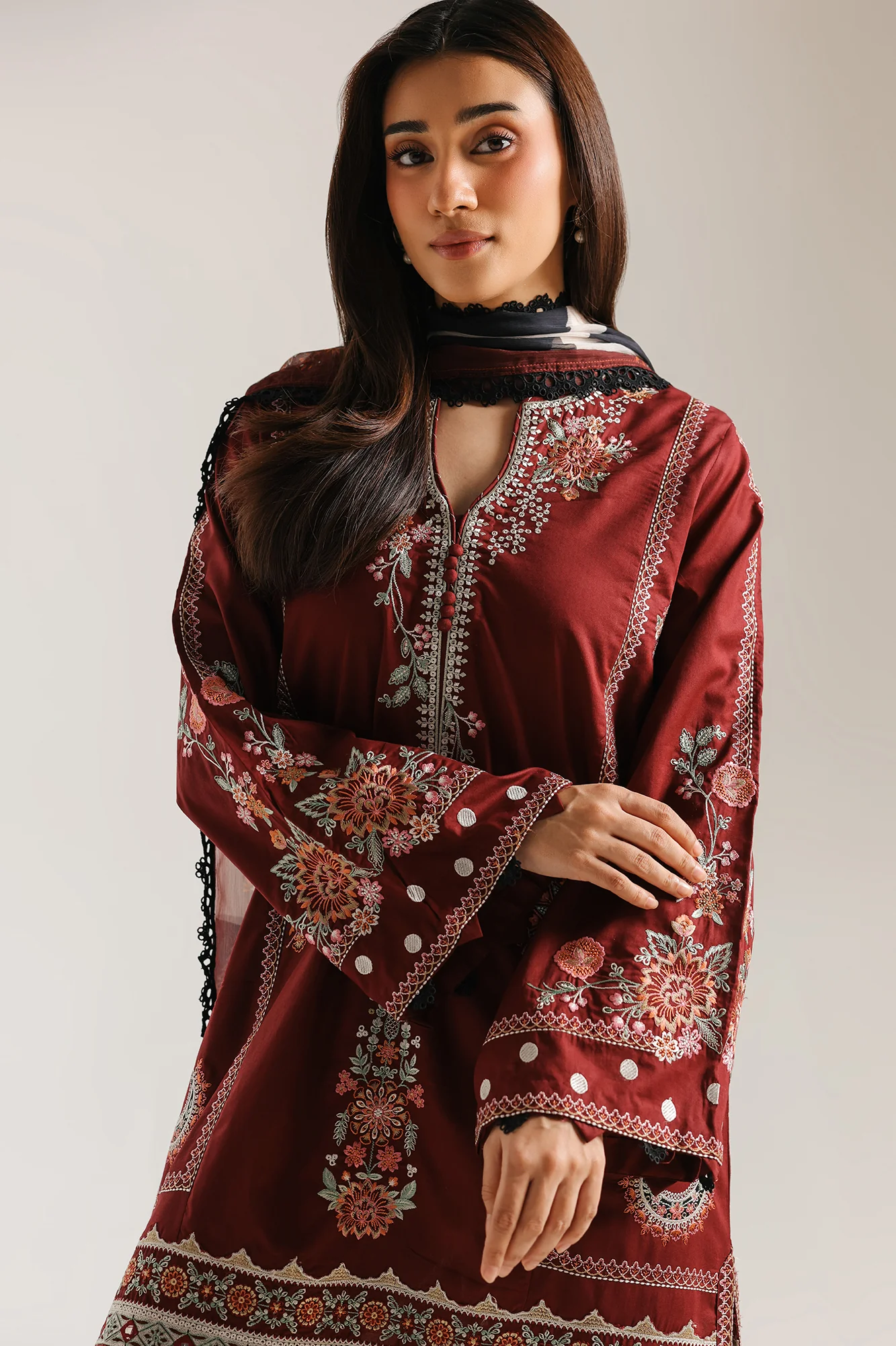 EMBROIDERED SUIT (E4280/103/302) - Image 5