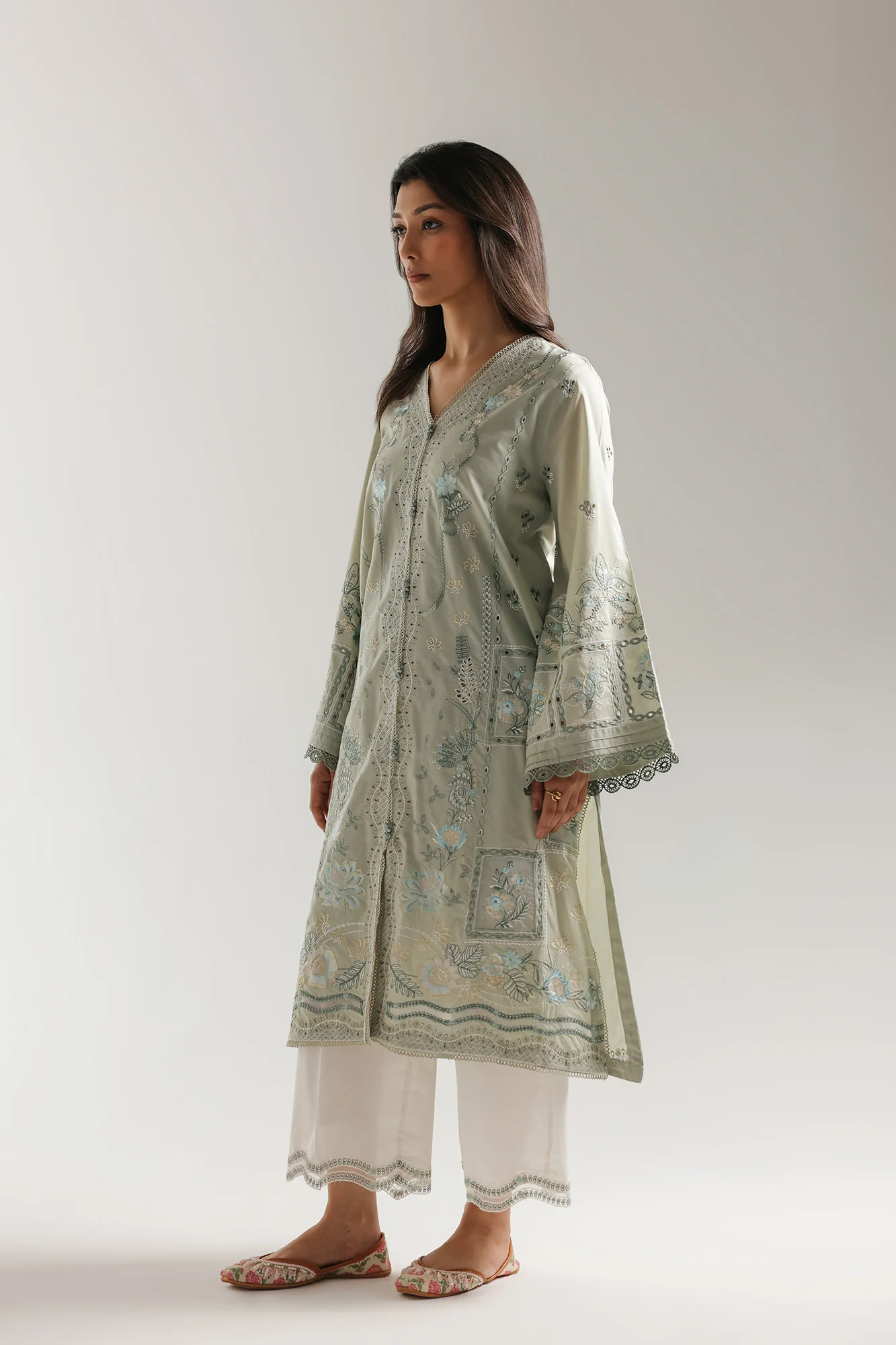 EMBROIDERED SUIT (E4292/103/130) - Image 3
