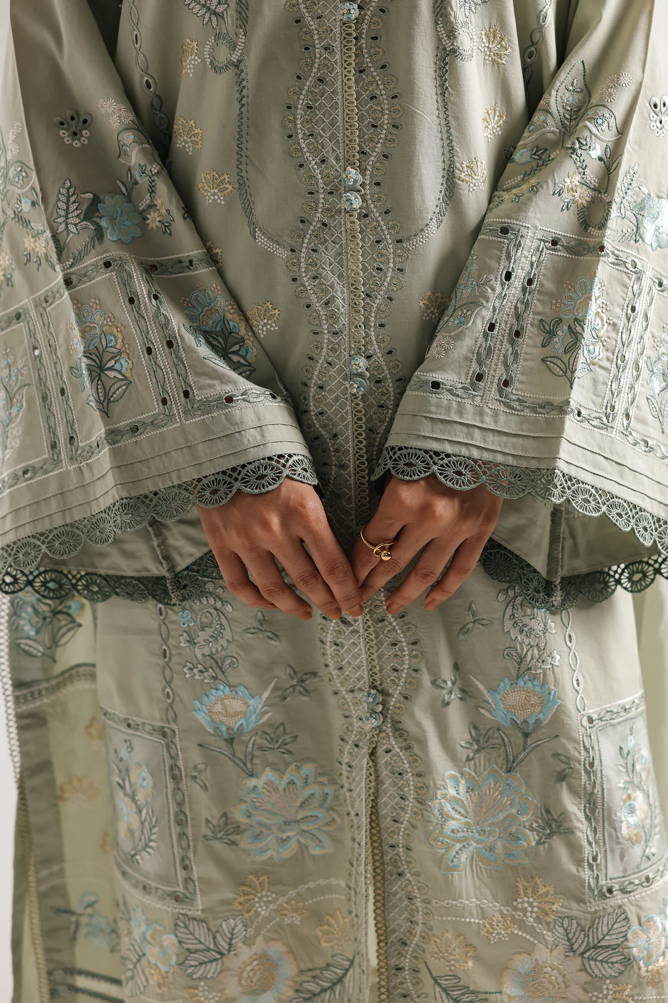 EMBROIDERED SUIT (E4292/103/130) - Image 6