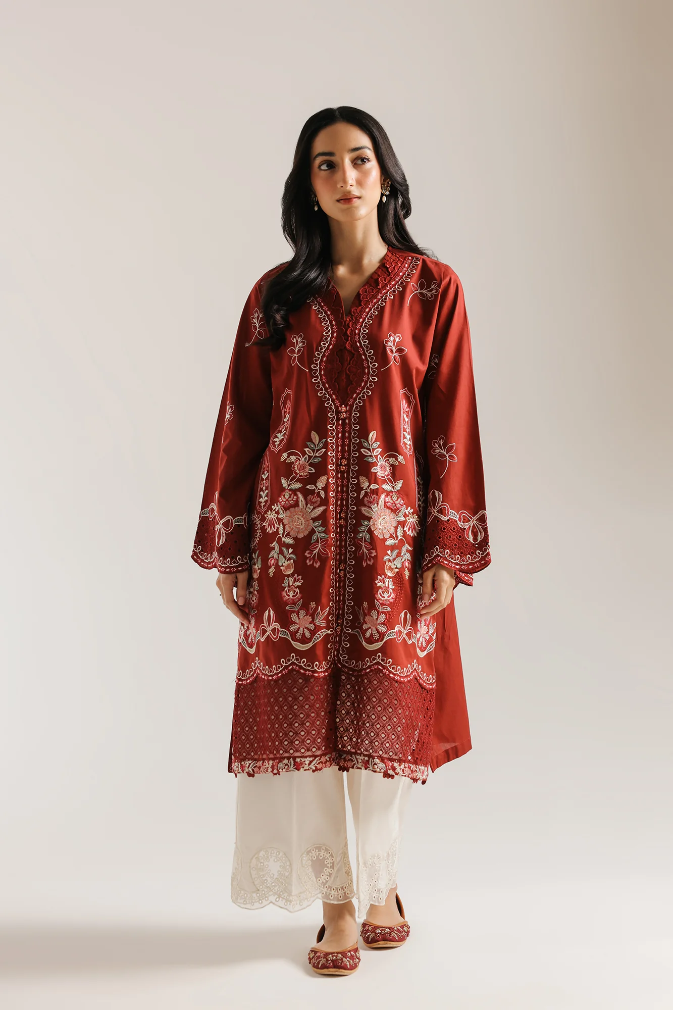 EMBROIDERED SUIT (E4293/103/415) - Image 2