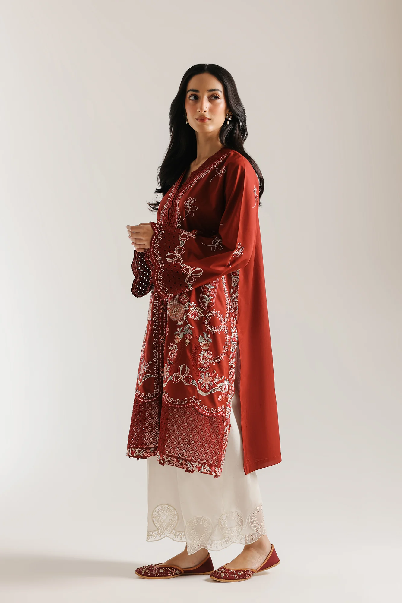 EMBROIDERED SUIT (E4293/103/415) - Image 3