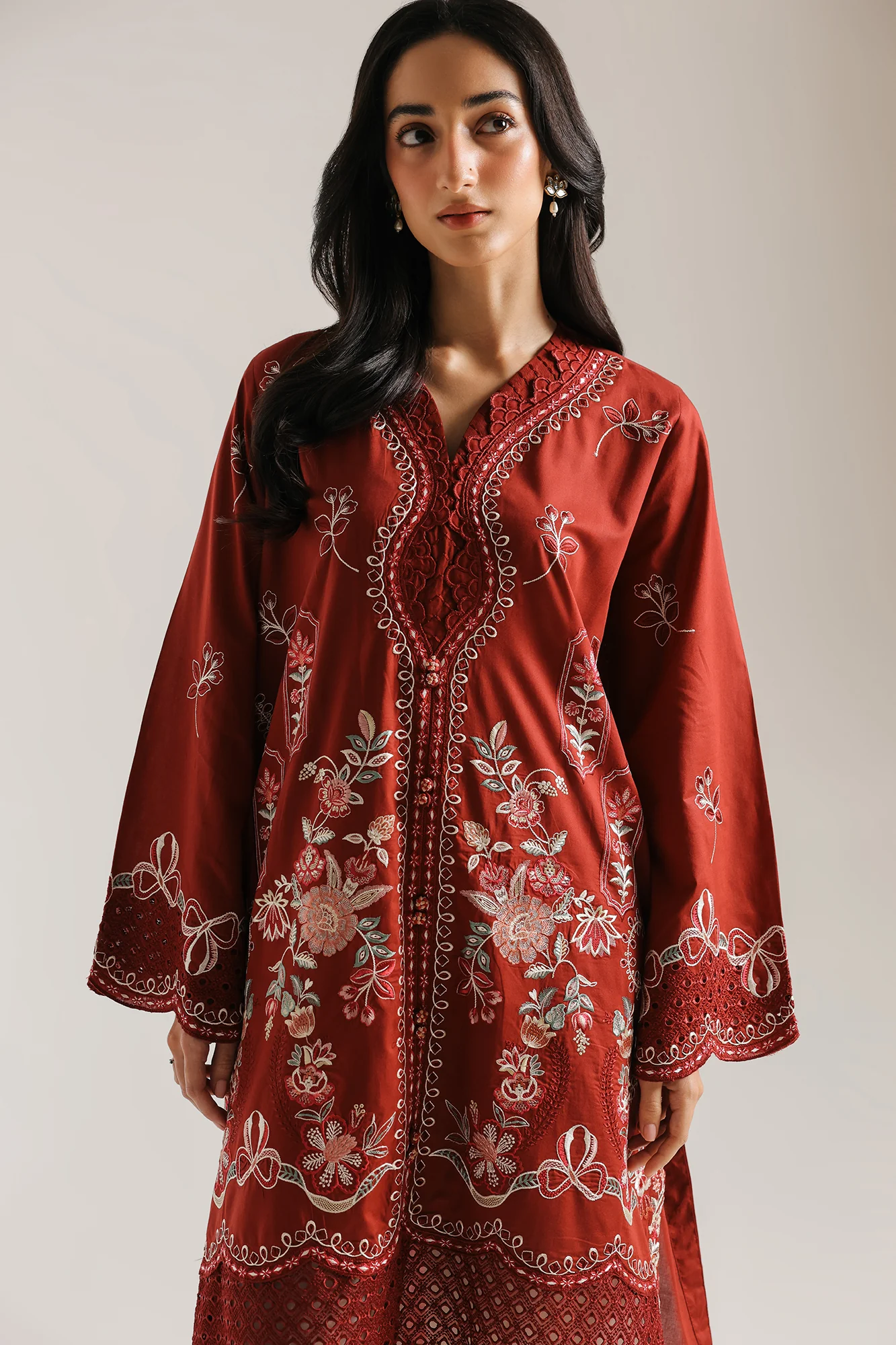 EMBROIDERED SUIT (E4293/103/415) - Image 5
