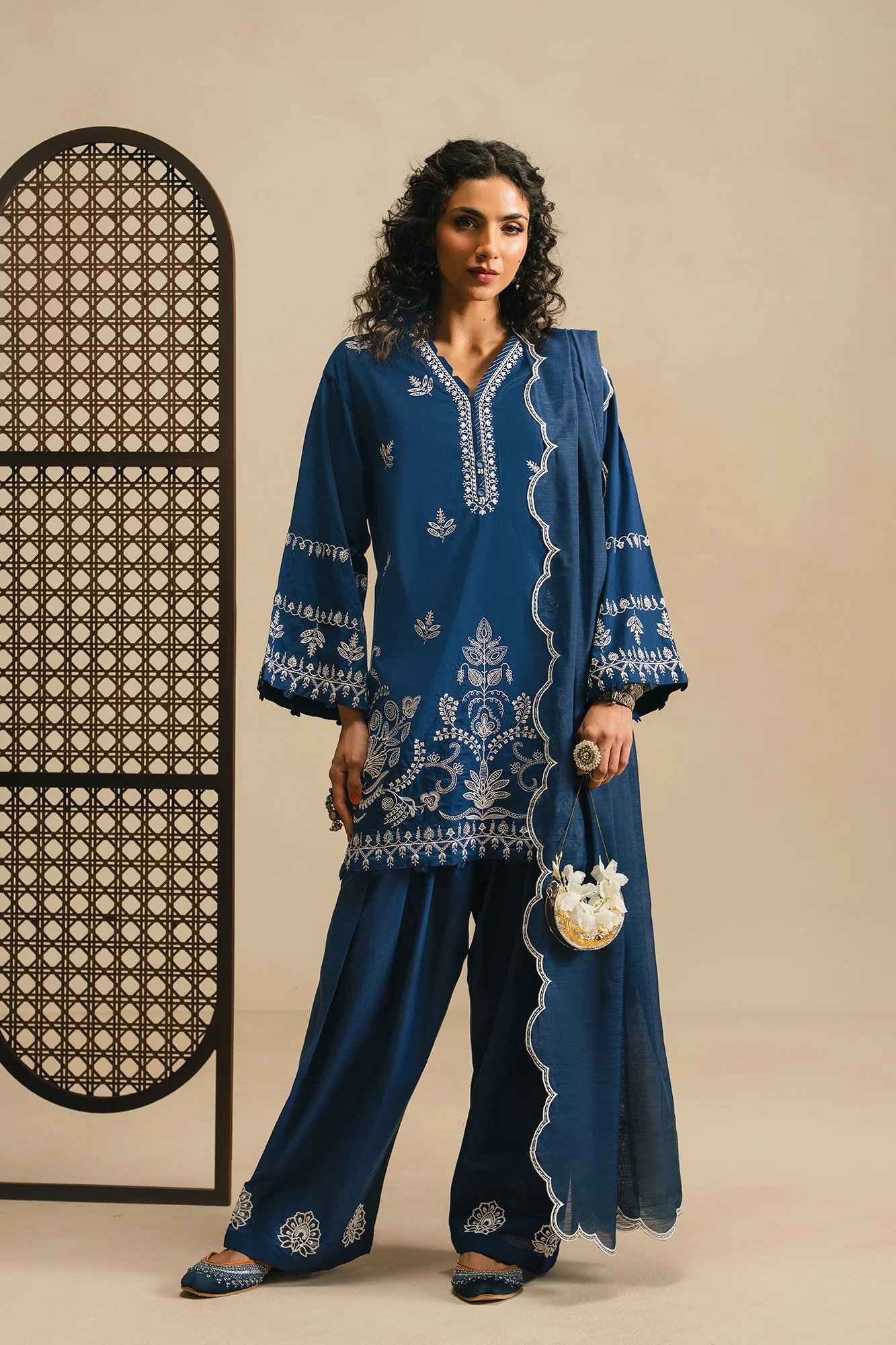 EMBROIDERED SUIT (E4294/103/619) - Image 2
