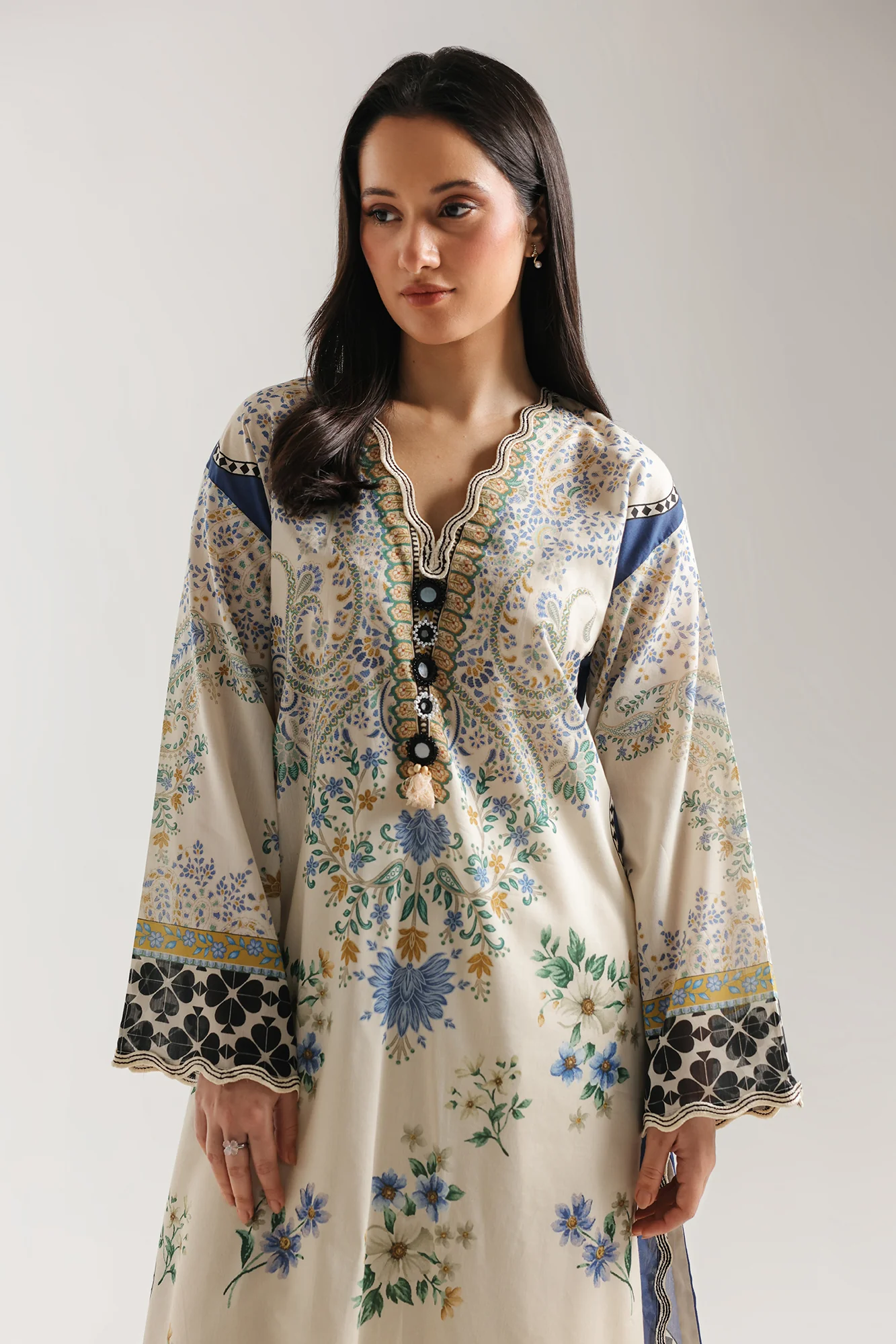 EMBROIDERED SUIT (E4338/103/005) - Image 5