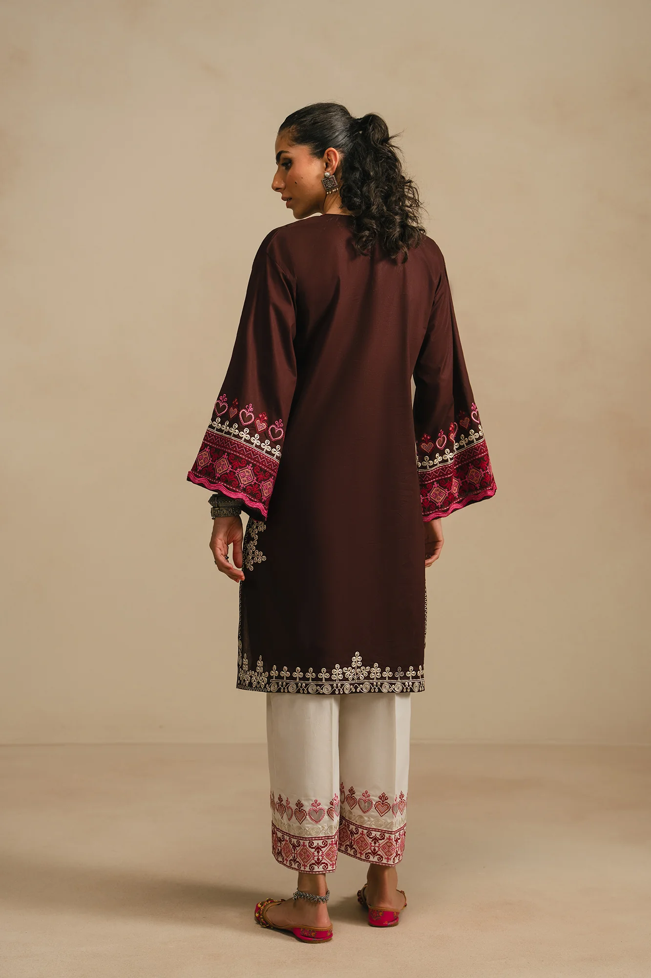 EMBROIDERED SUIT (E4383/103/802) - Image 4