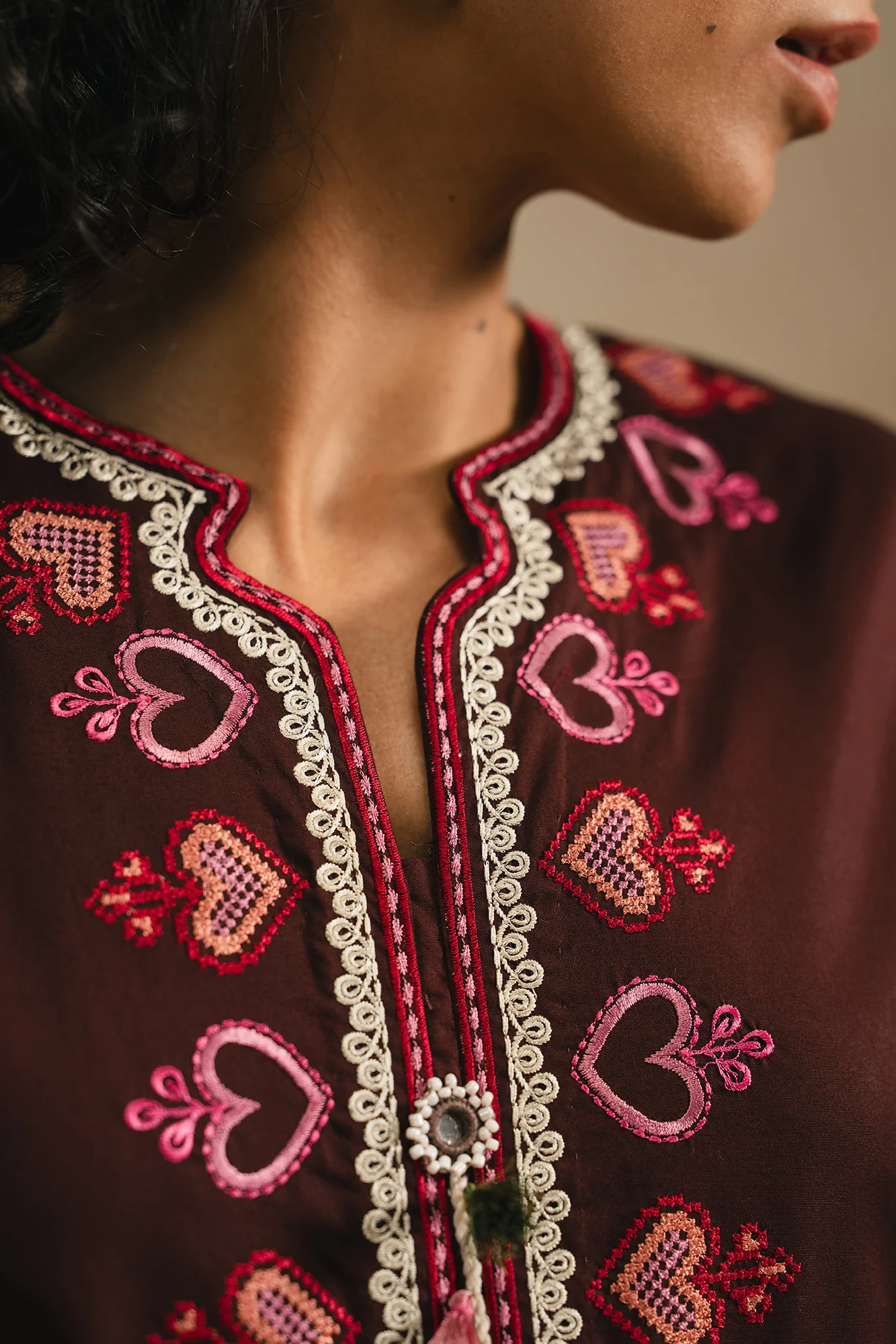 EMBROIDERED SUIT (E4383/103/802) - Image 6
