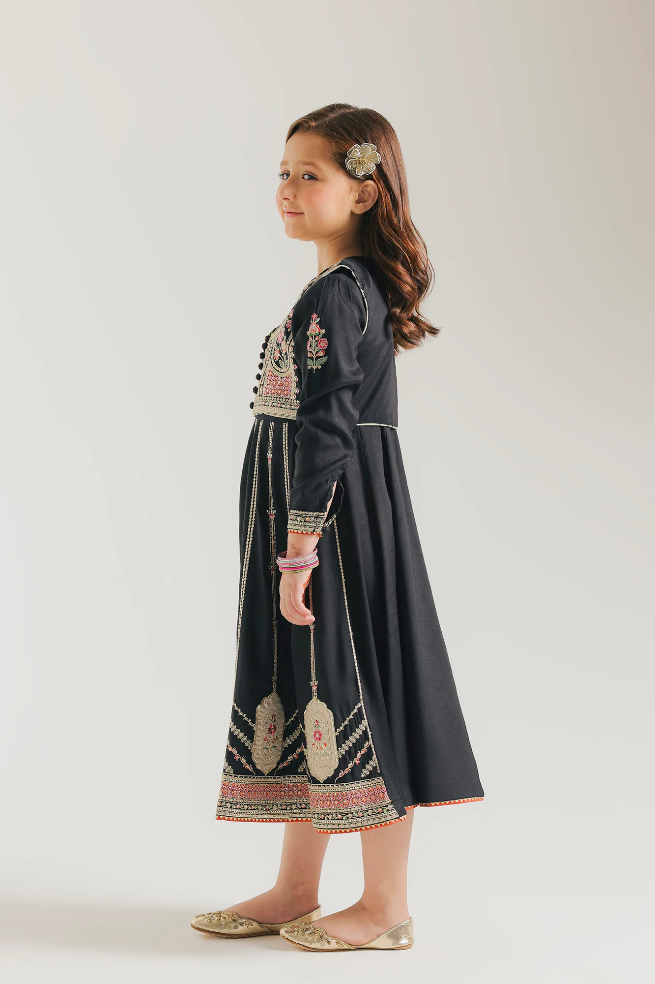EMBROIDERED DRESS (E0309/415/902 E0309/315/902) - Image 3
