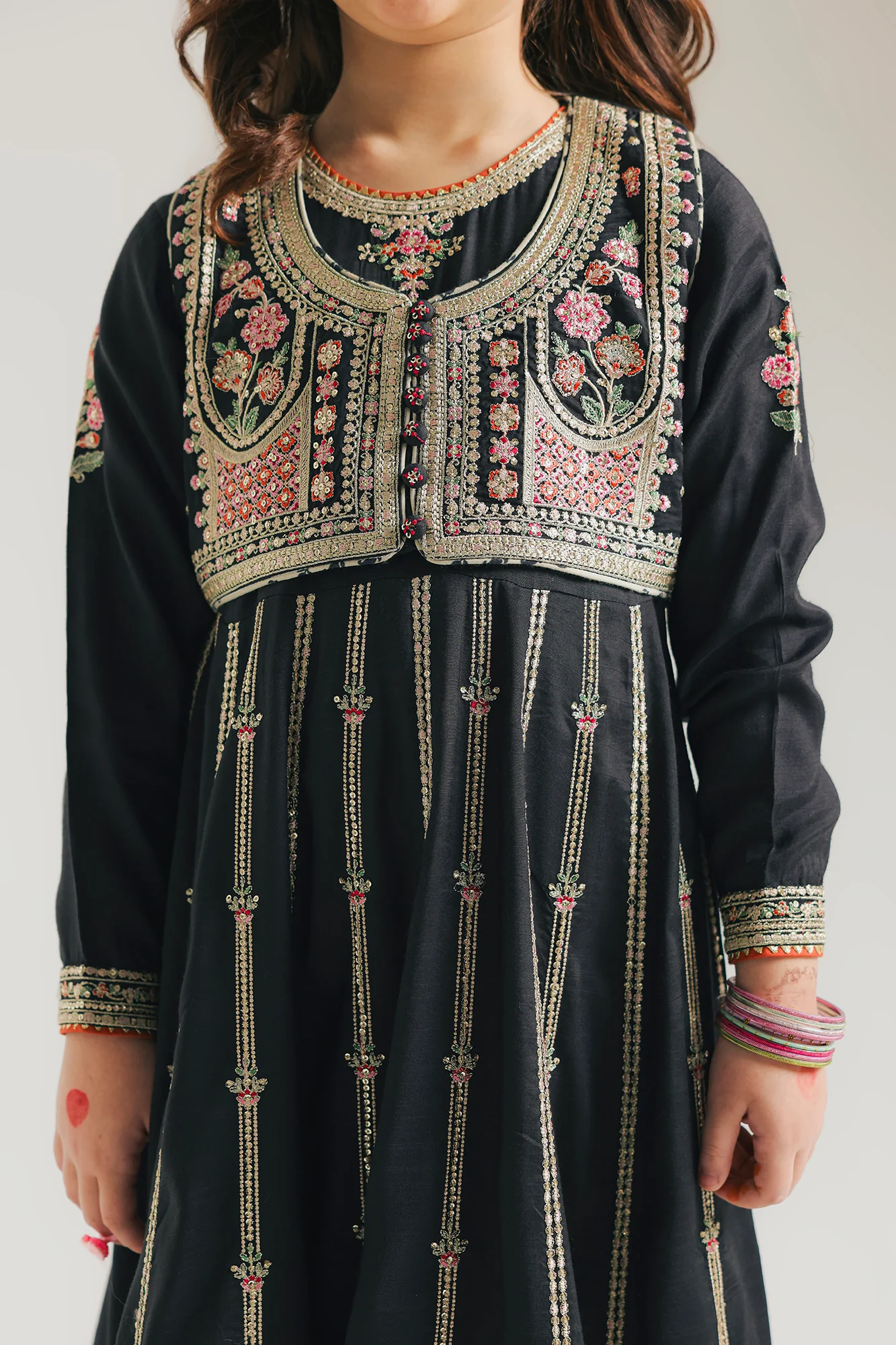 EMBROIDERED DRESS (E0309/415/902 E0309/315/902) - Image 6