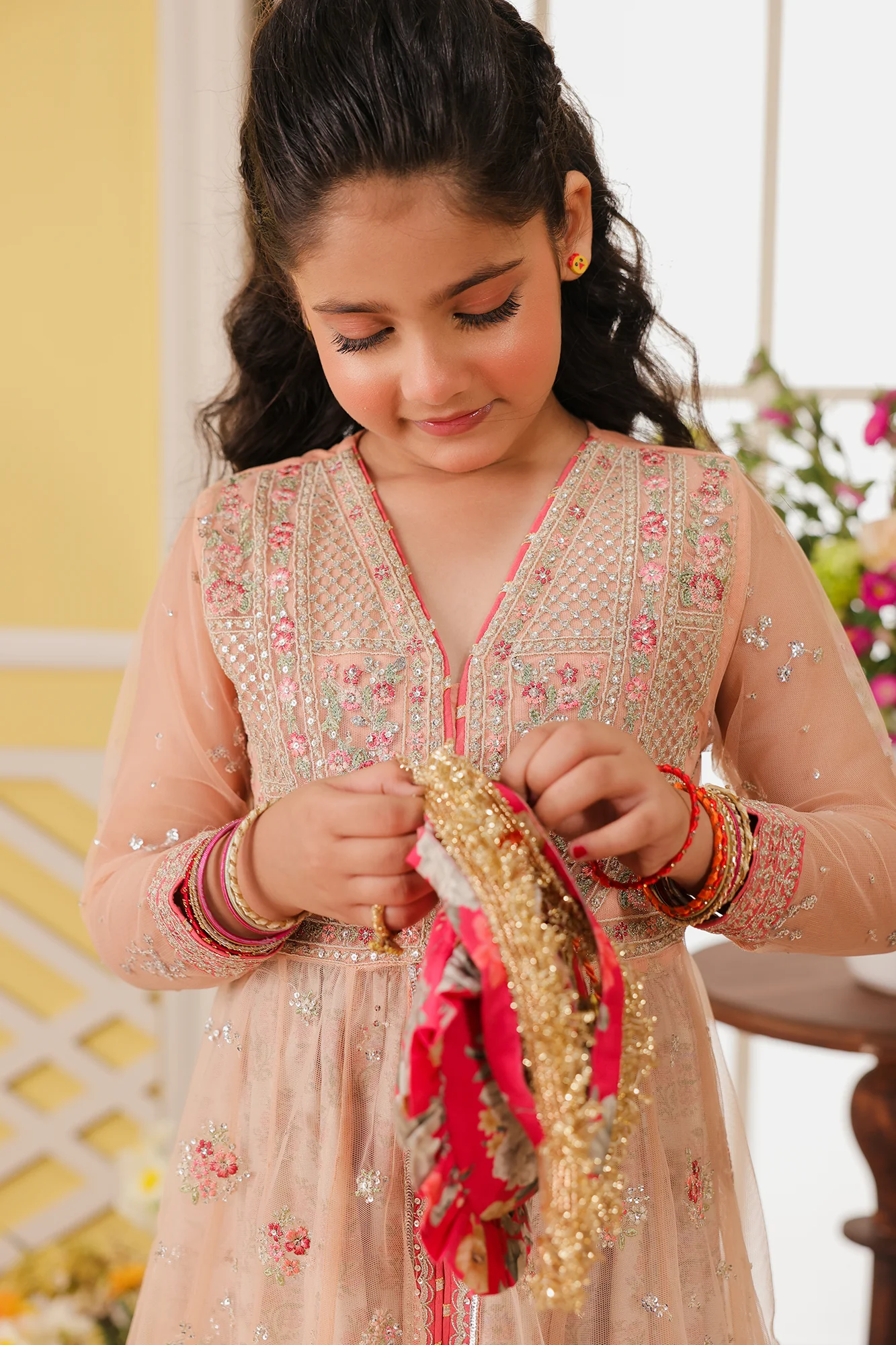 EMBROIDERED SUIT (E0305/415/328 E0305/315/328) - Image 3