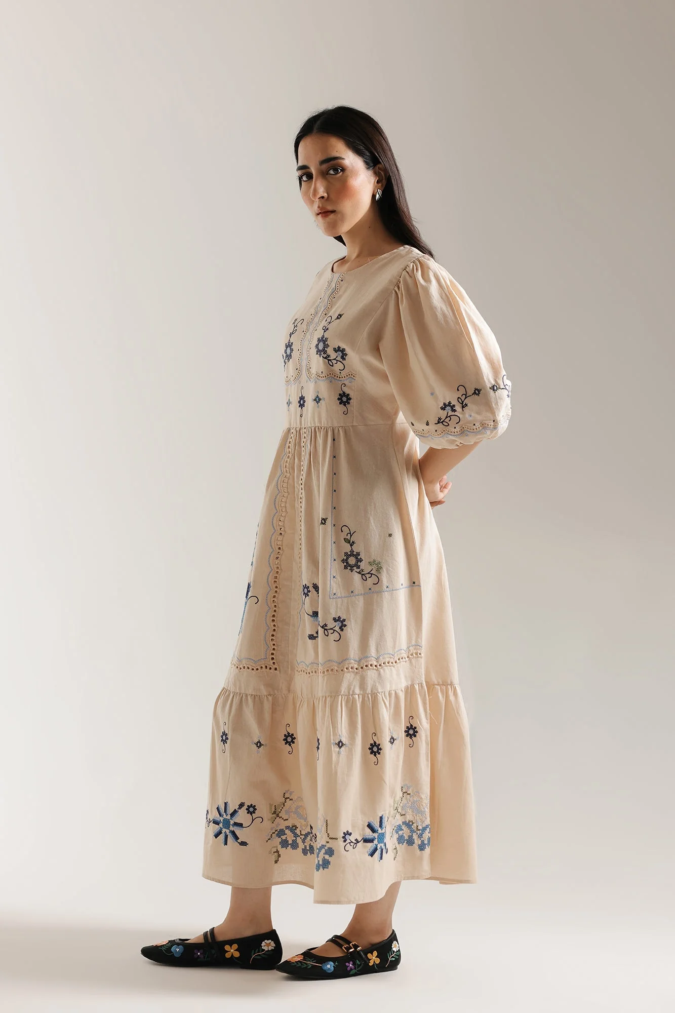 EMBROIDERED DRESS (E3074/108/004) - Image 3